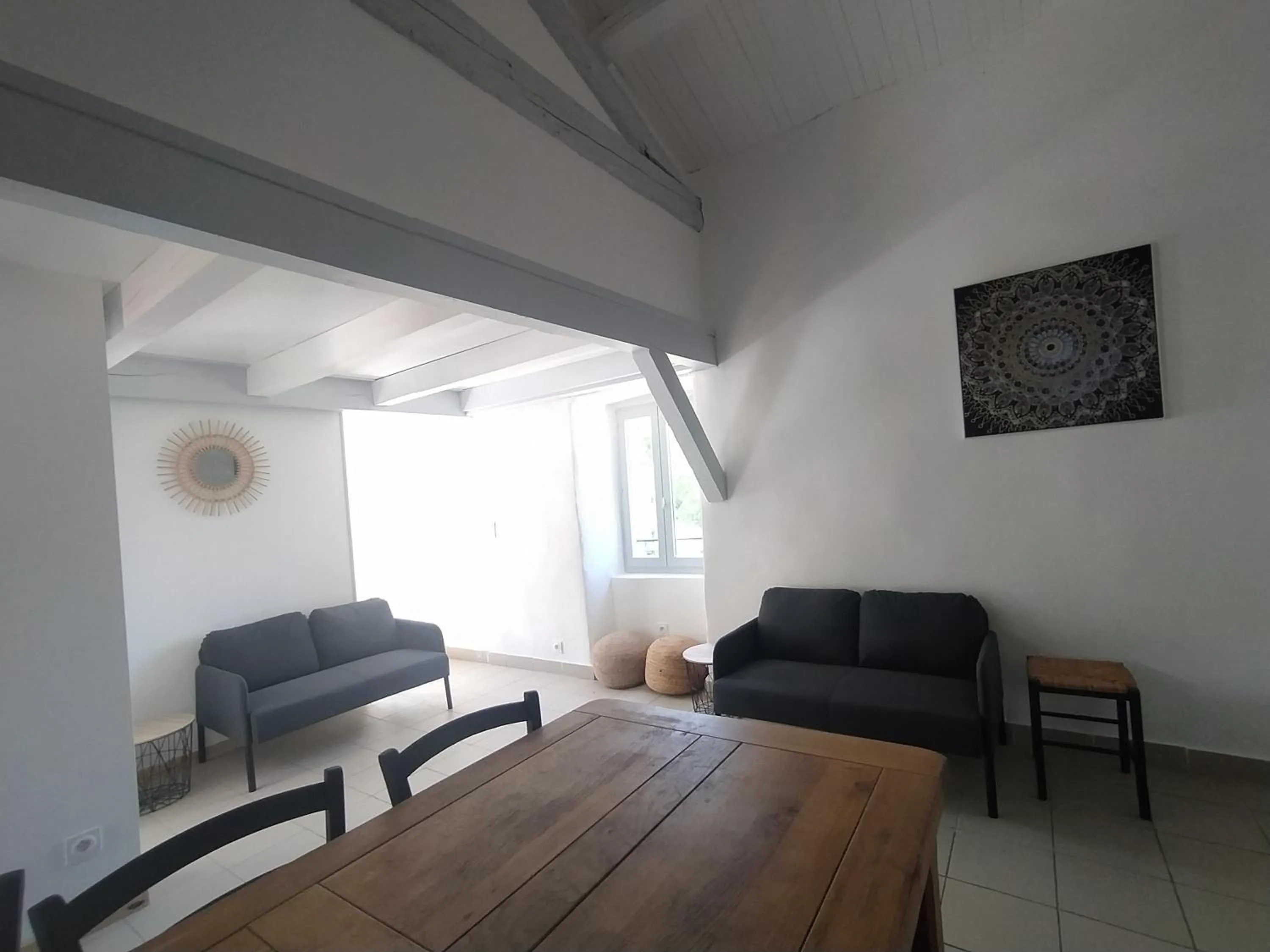 Living room in La Maison du Chassezac