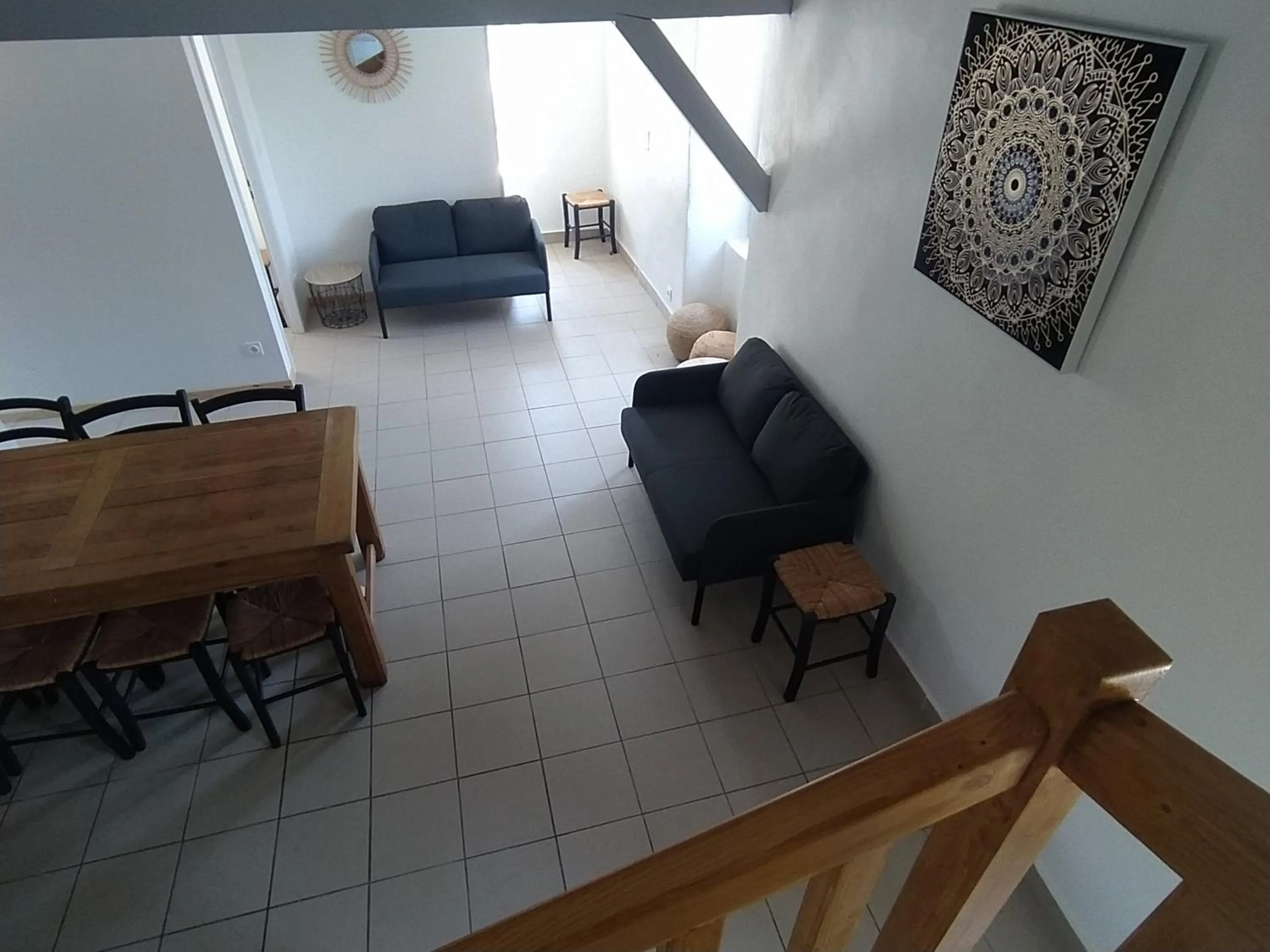 Living room in La Maison du Chassezac