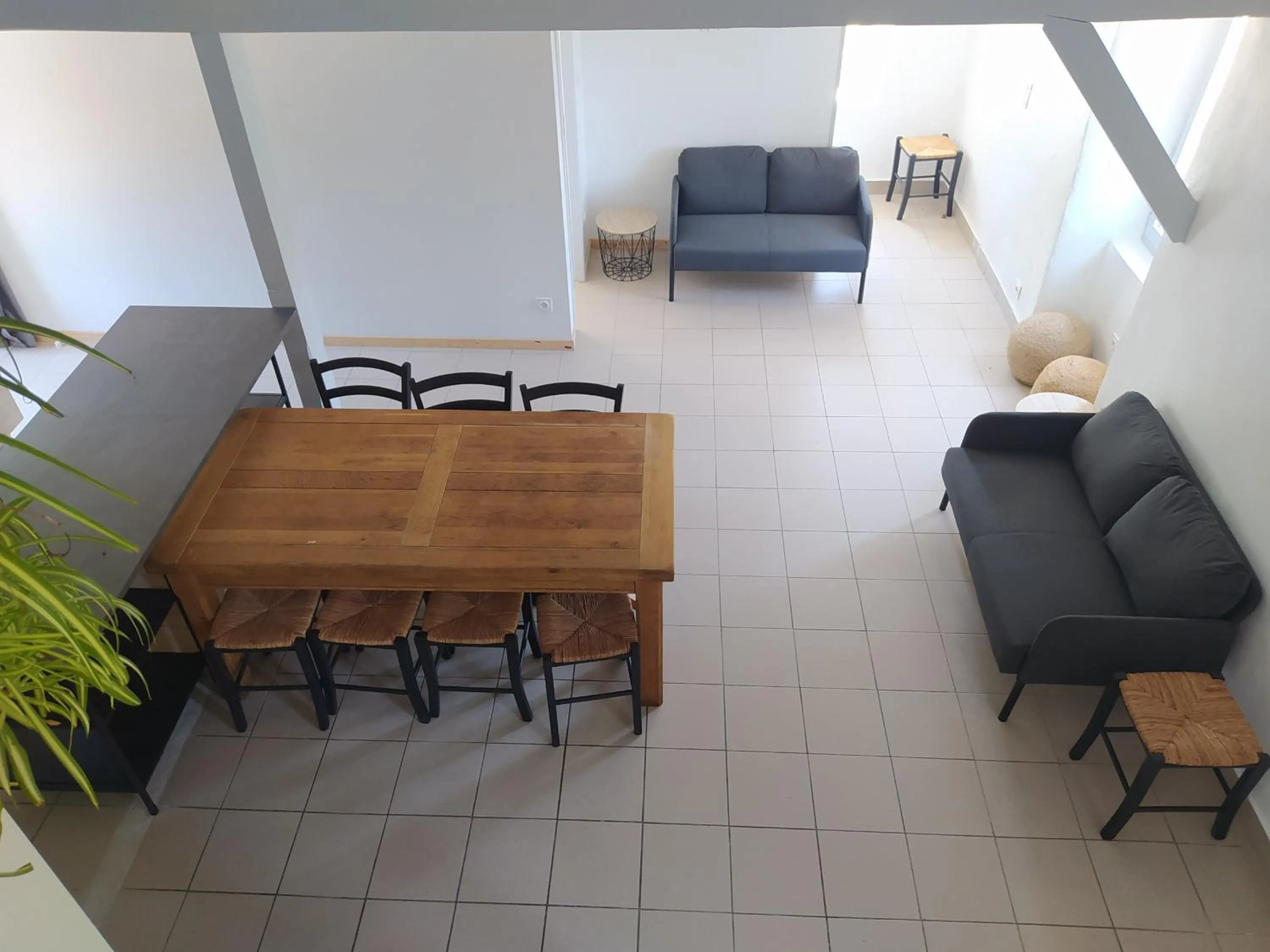 Living room in La Maison du Chassezac