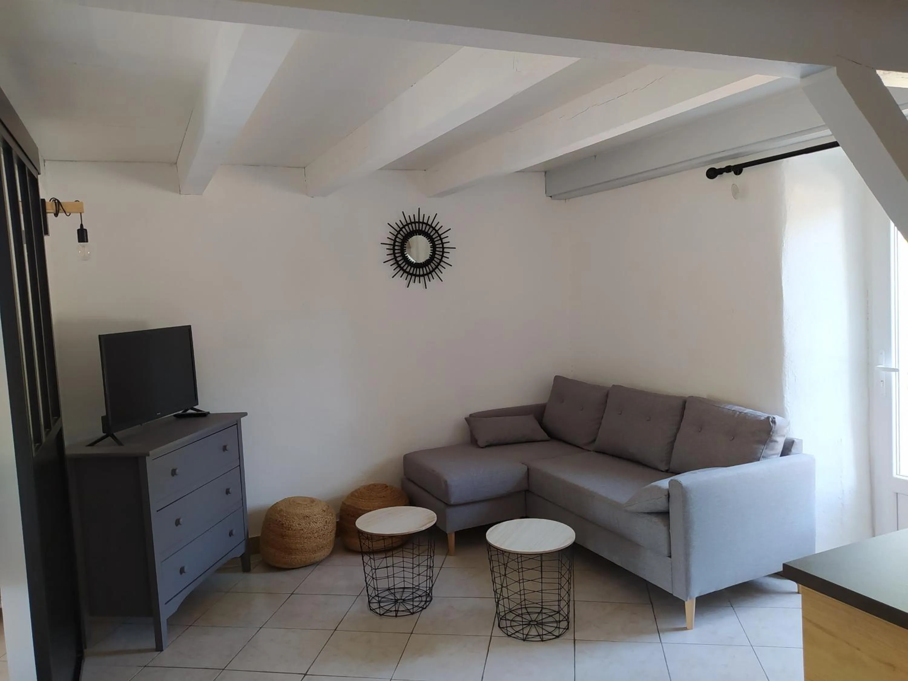 Living room in La Maison du Chassezac