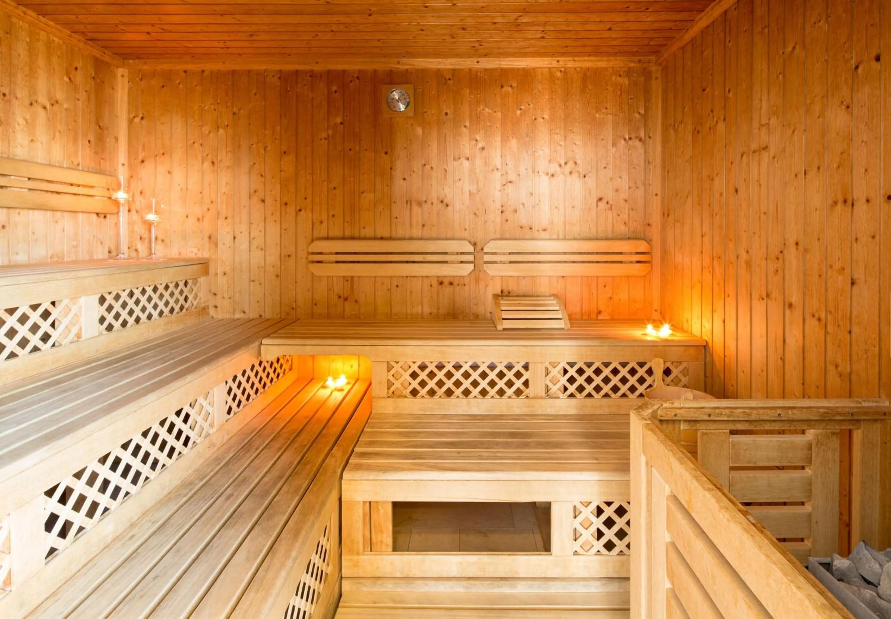 Sauna in Best Western Premier BHR Treviso Hotel
