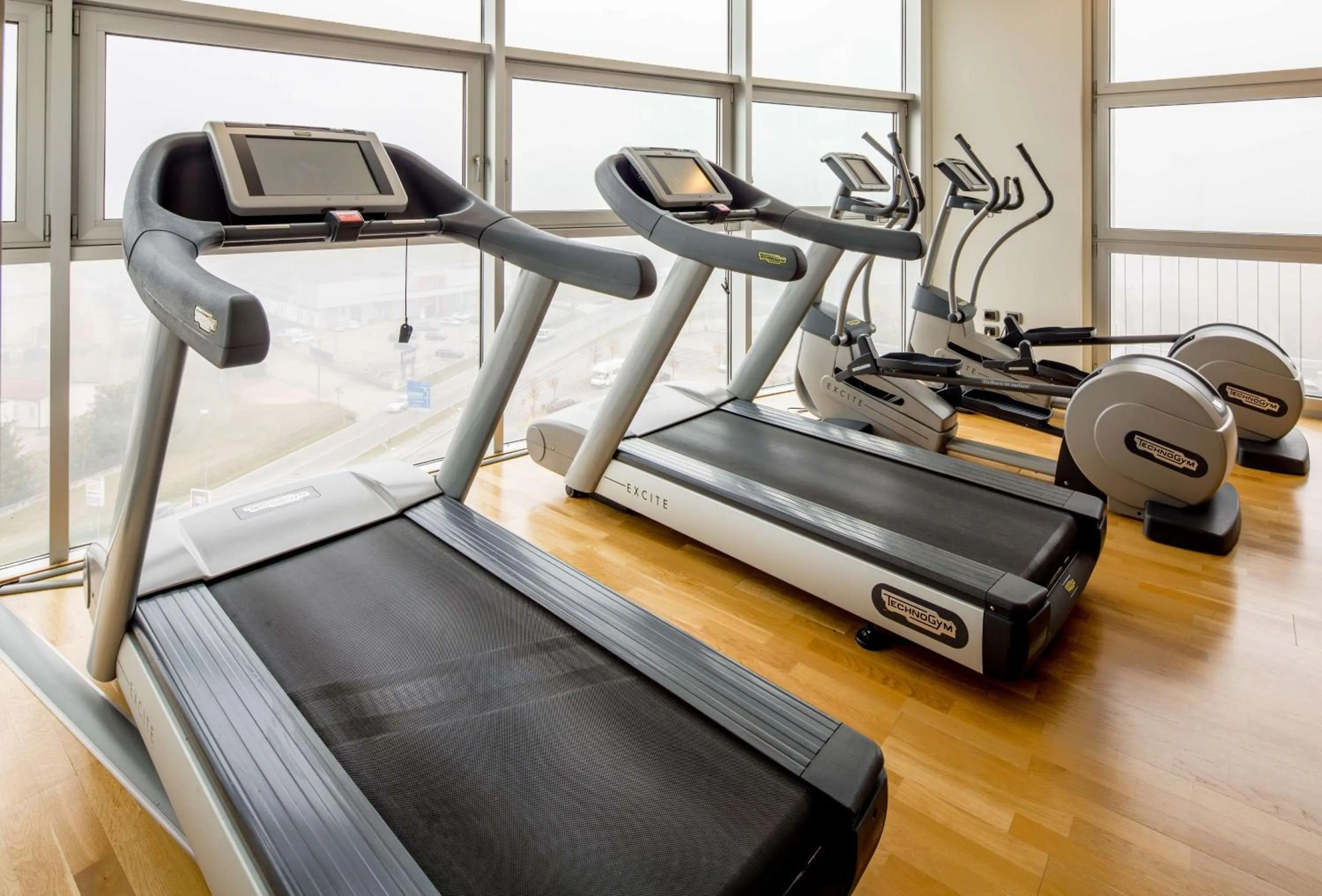 Fitness centre/facilities in Best Western Premier BHR Treviso Hotel