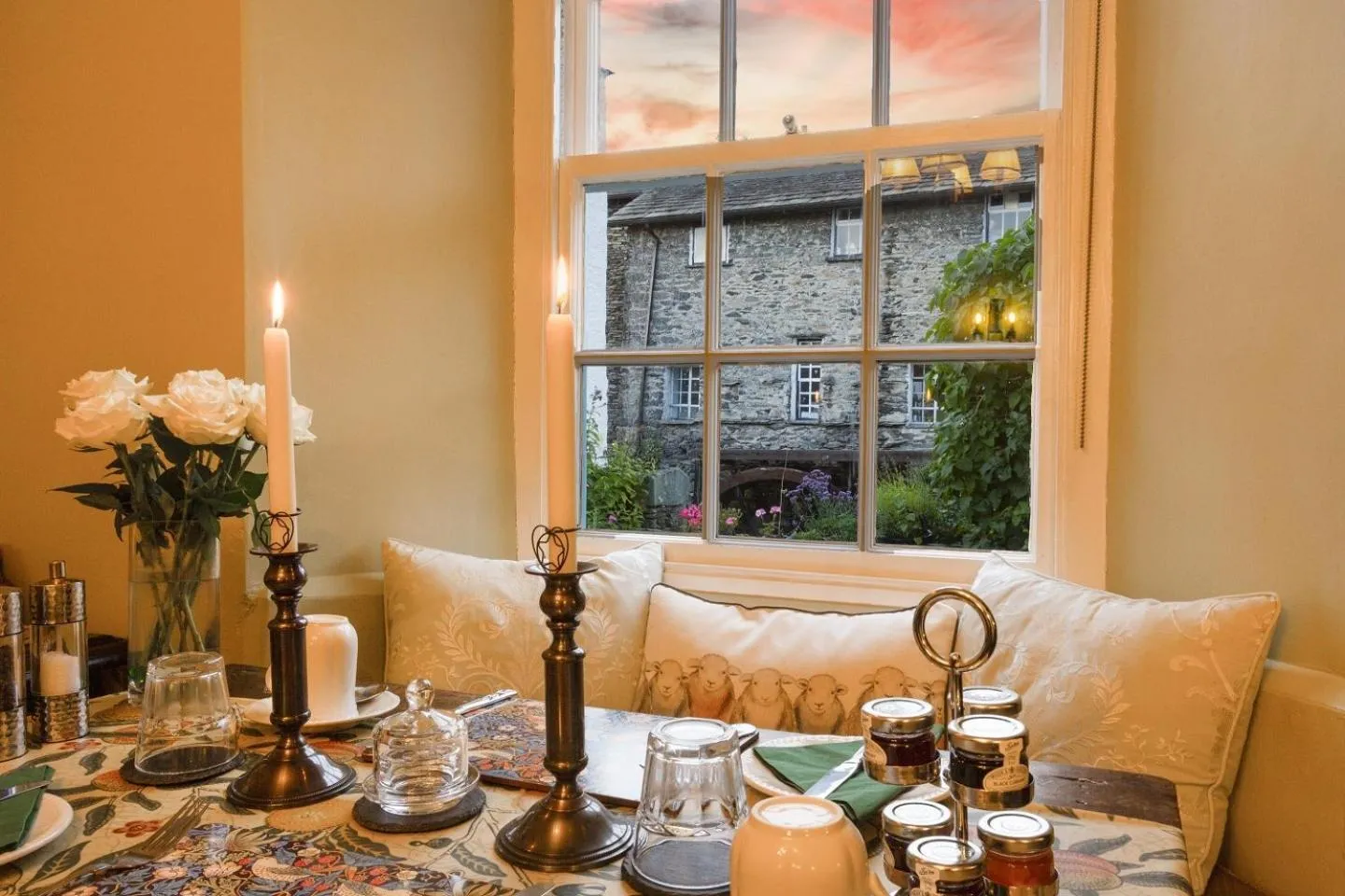 Breakfast in Waterwheel Guesthouse