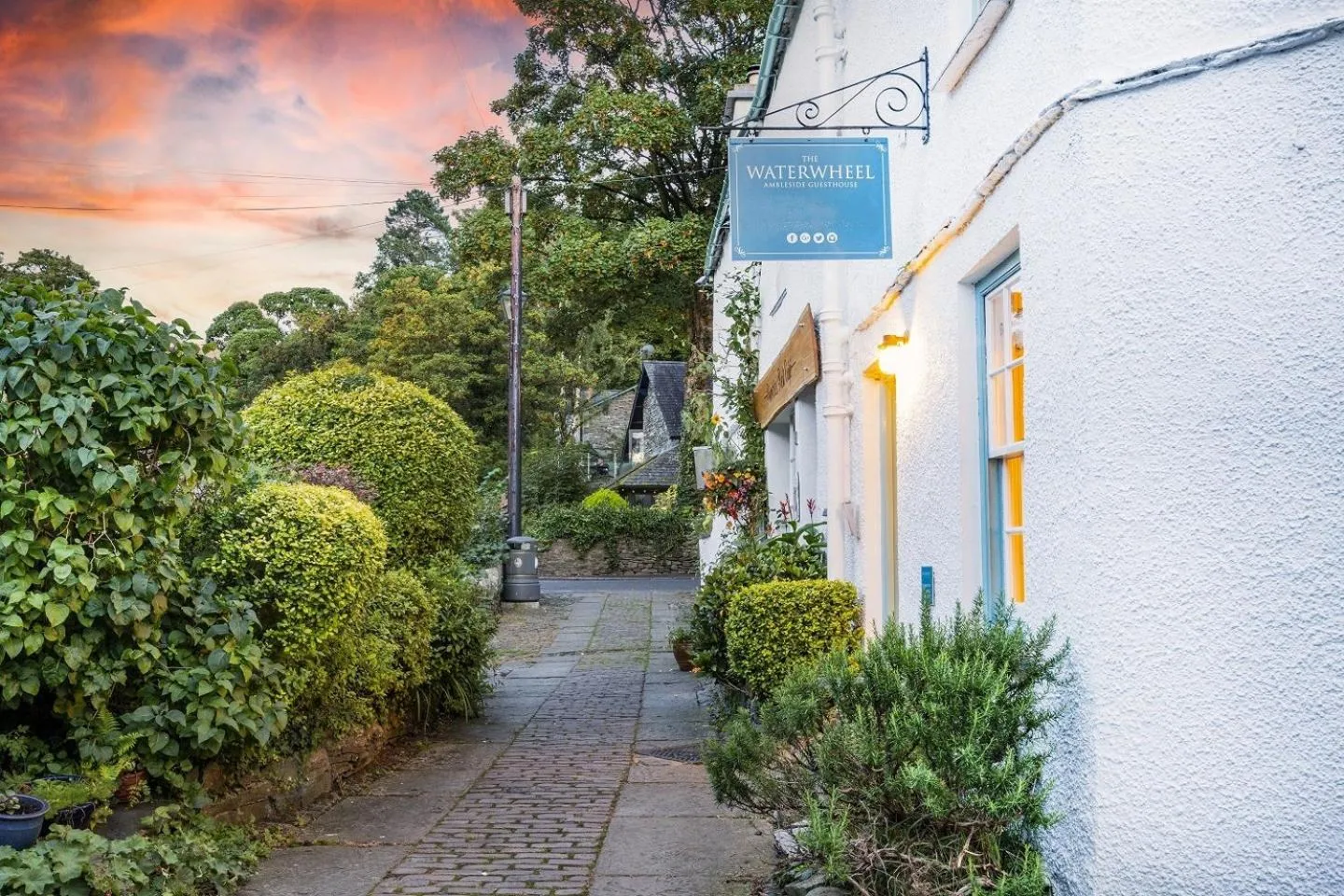 Property building in Waterwheel Guesthouse