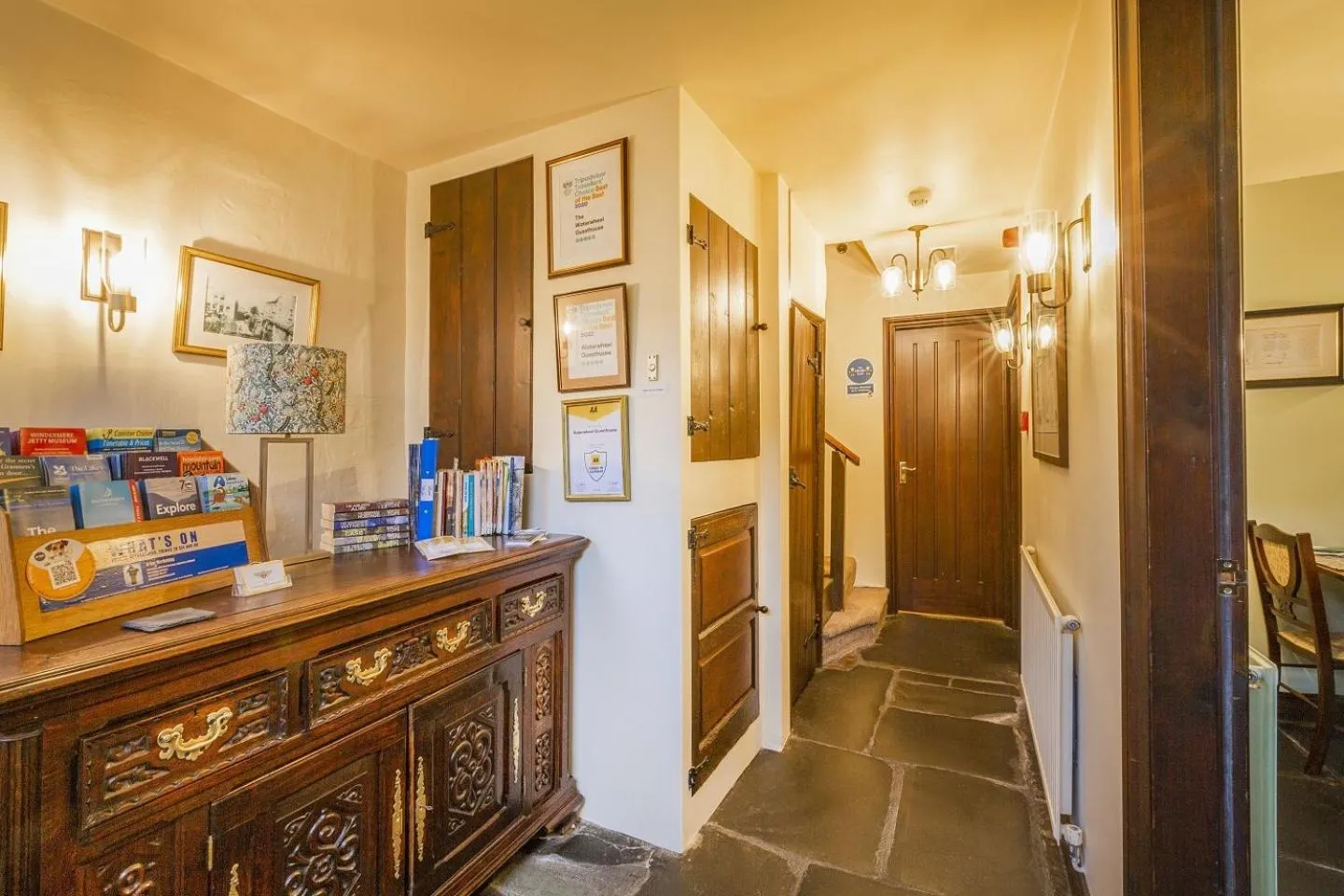 Lobby or reception in Waterwheel Guesthouse
