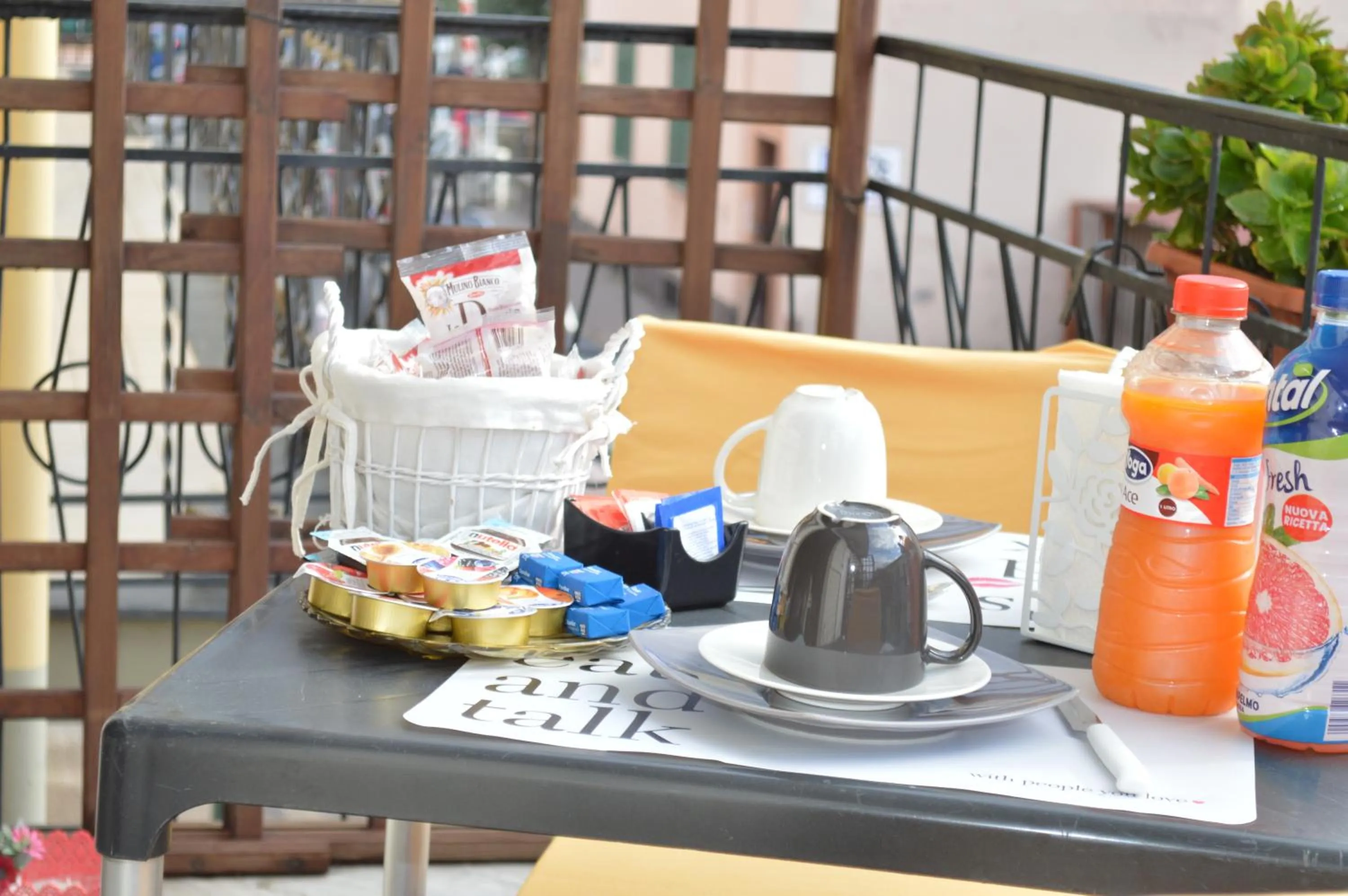 Balcony/Terrace in B&B Frangi