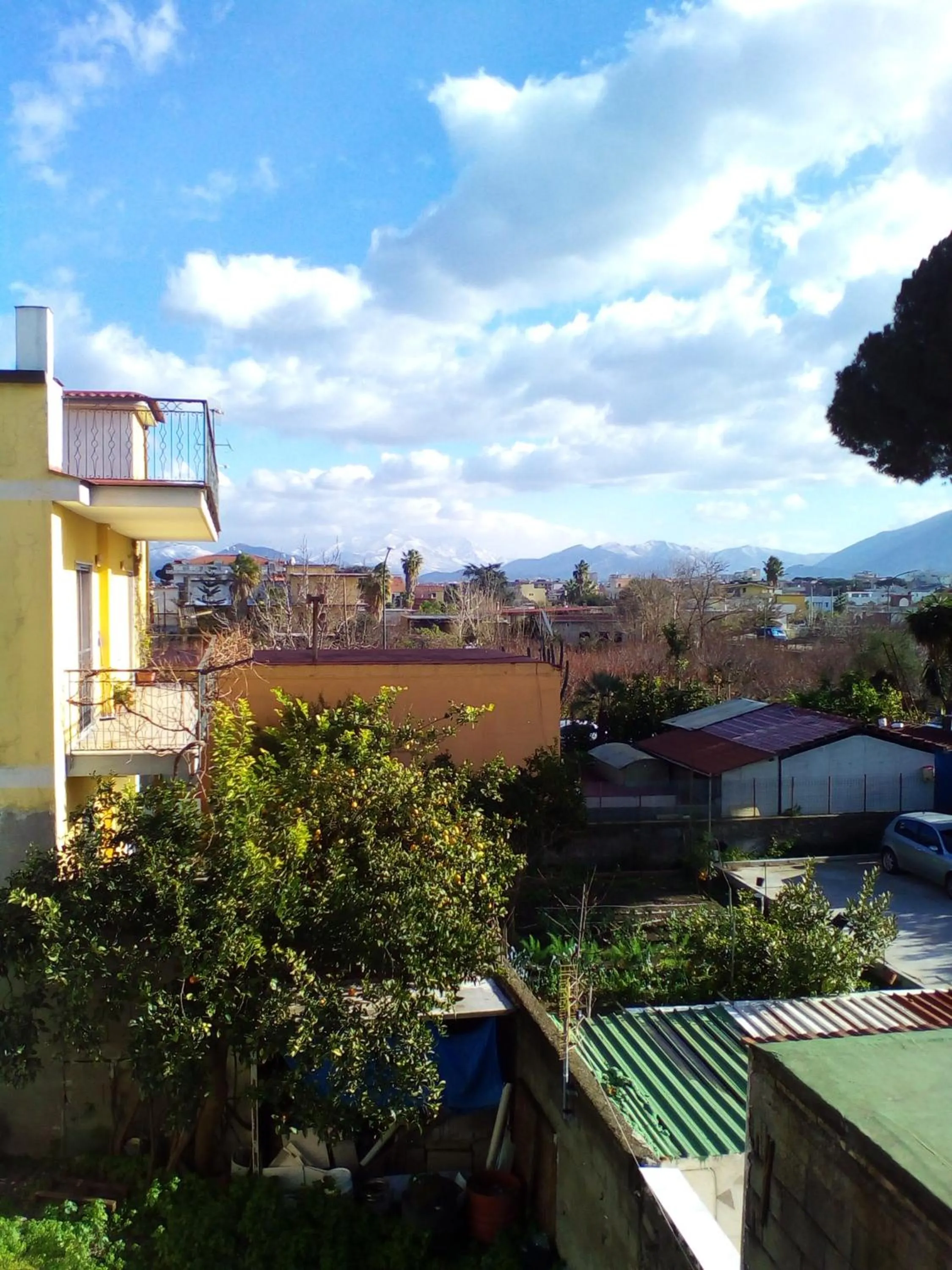 Mountain view in B&B Frangi