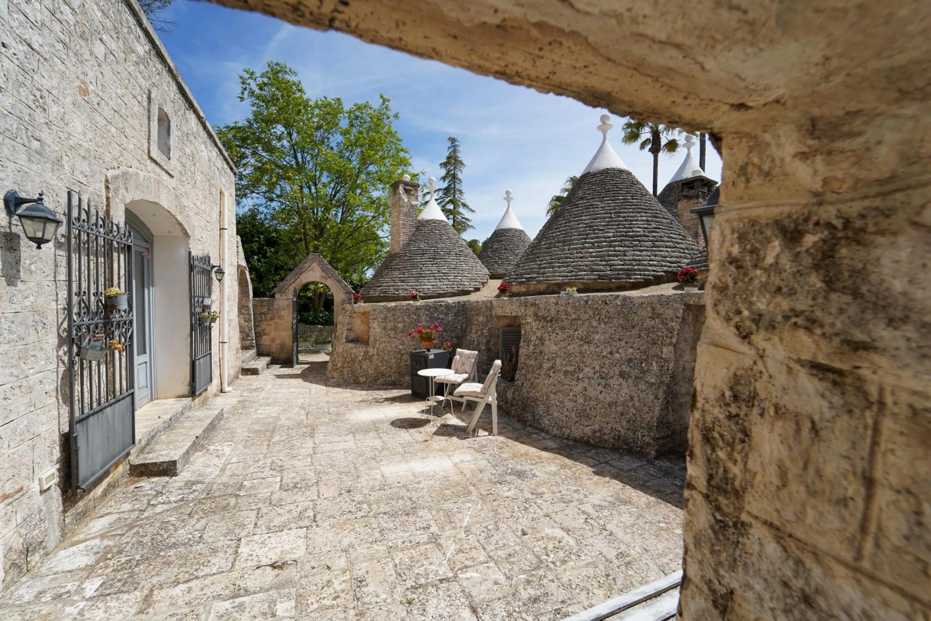 Patio in Villa Pesce
