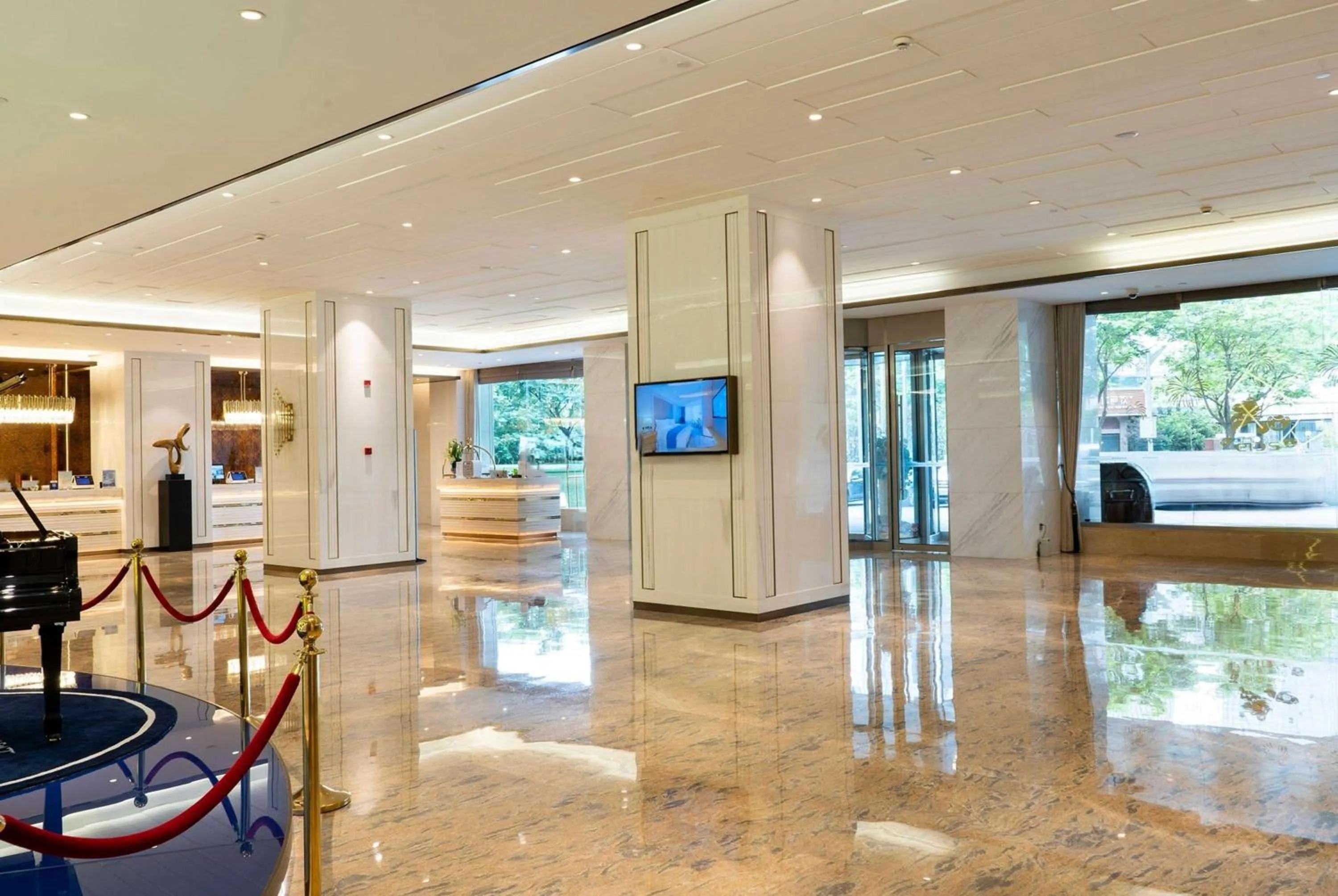 Lobby or reception in Howard Johnson Wyndham Leonora plzaz Shanghai