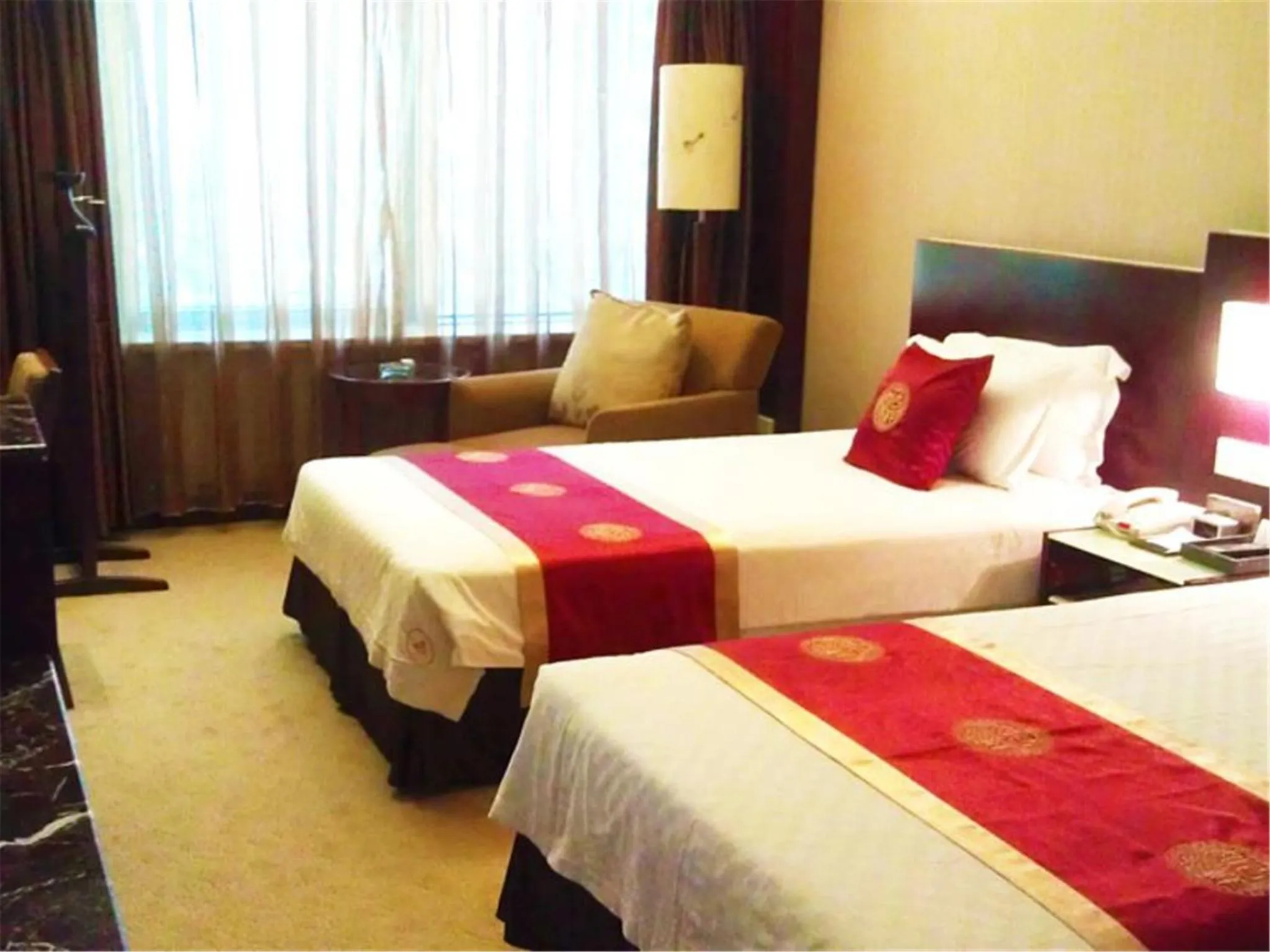 bunk bed, Bed in Howard Johnson Wyndham Leonora plzaz Shanghai