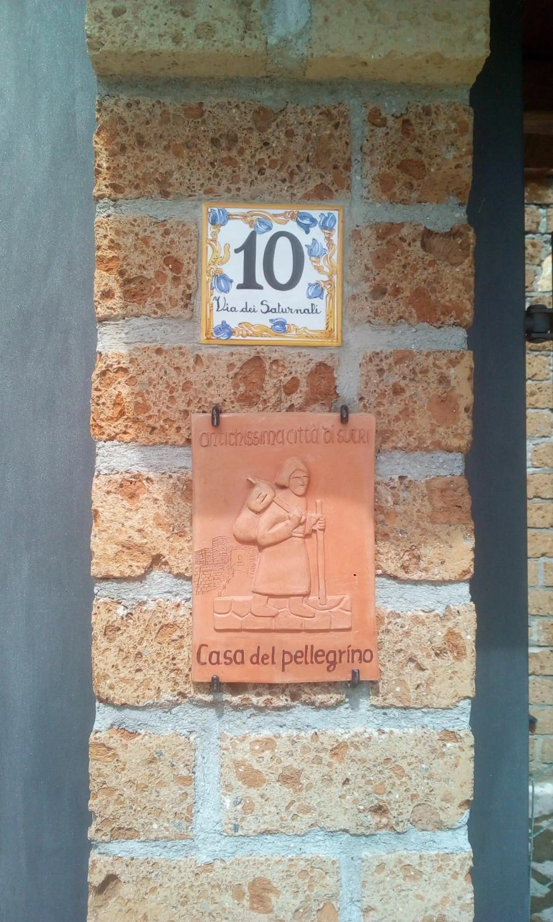 Property logo or sign in B&B Casa del Pellegrino