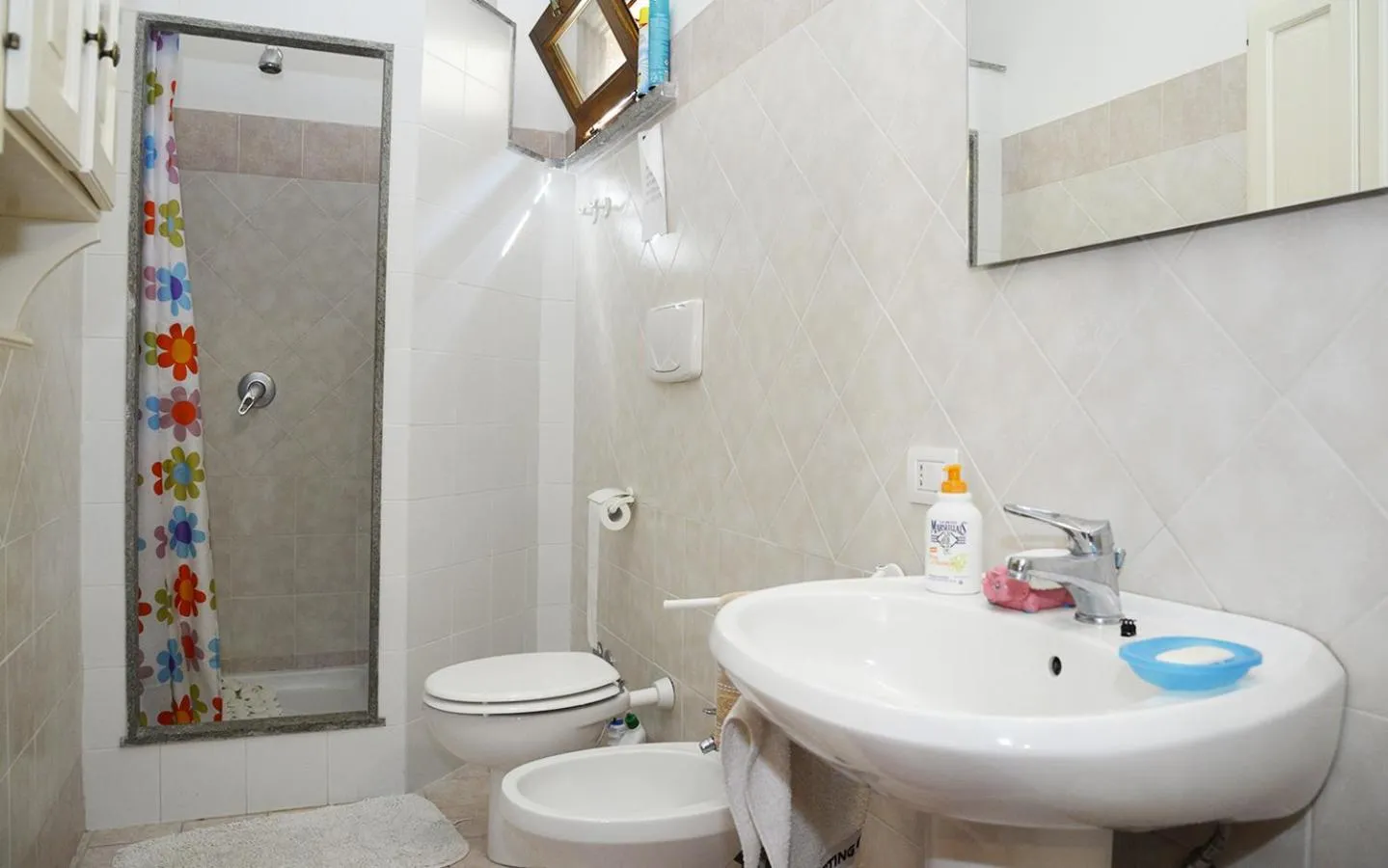 Bathroom in B&B Casa del Pellegrino