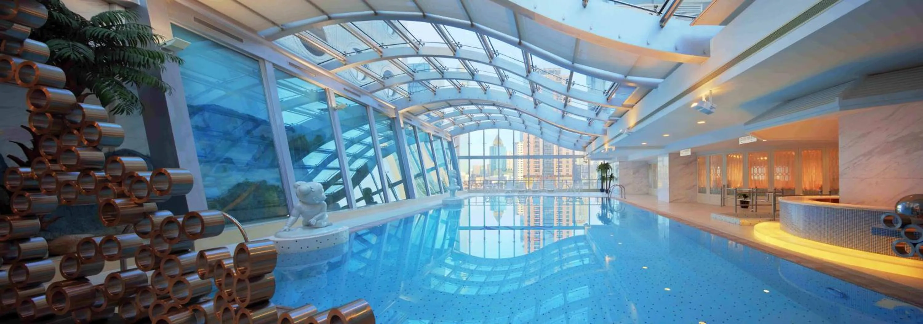 Swimming pool in City Hotel Shanghai