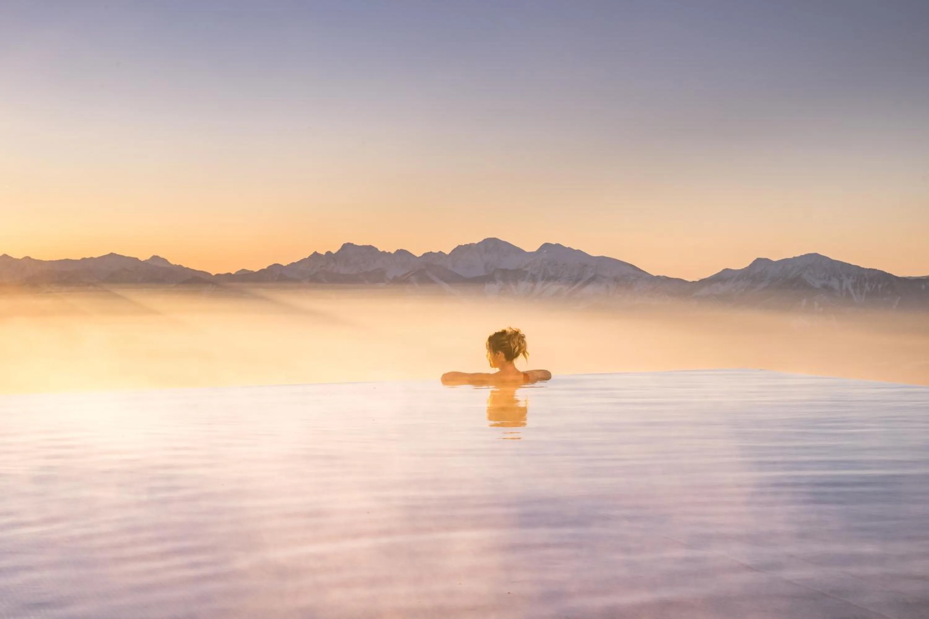 Swimming pool in Mountain Resort Feuerberg