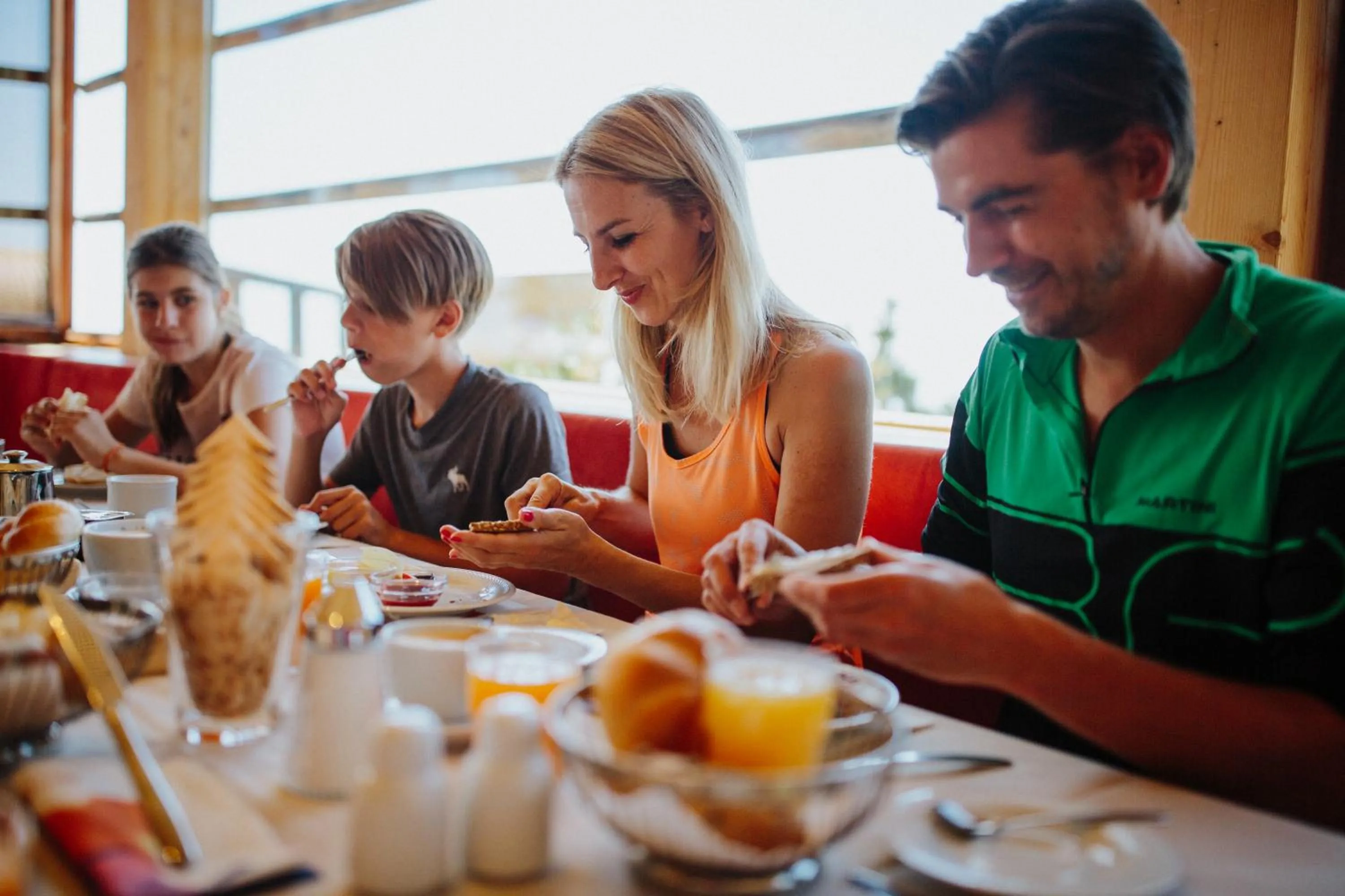 Buffet breakfast in Mountain Resort Feuerberg