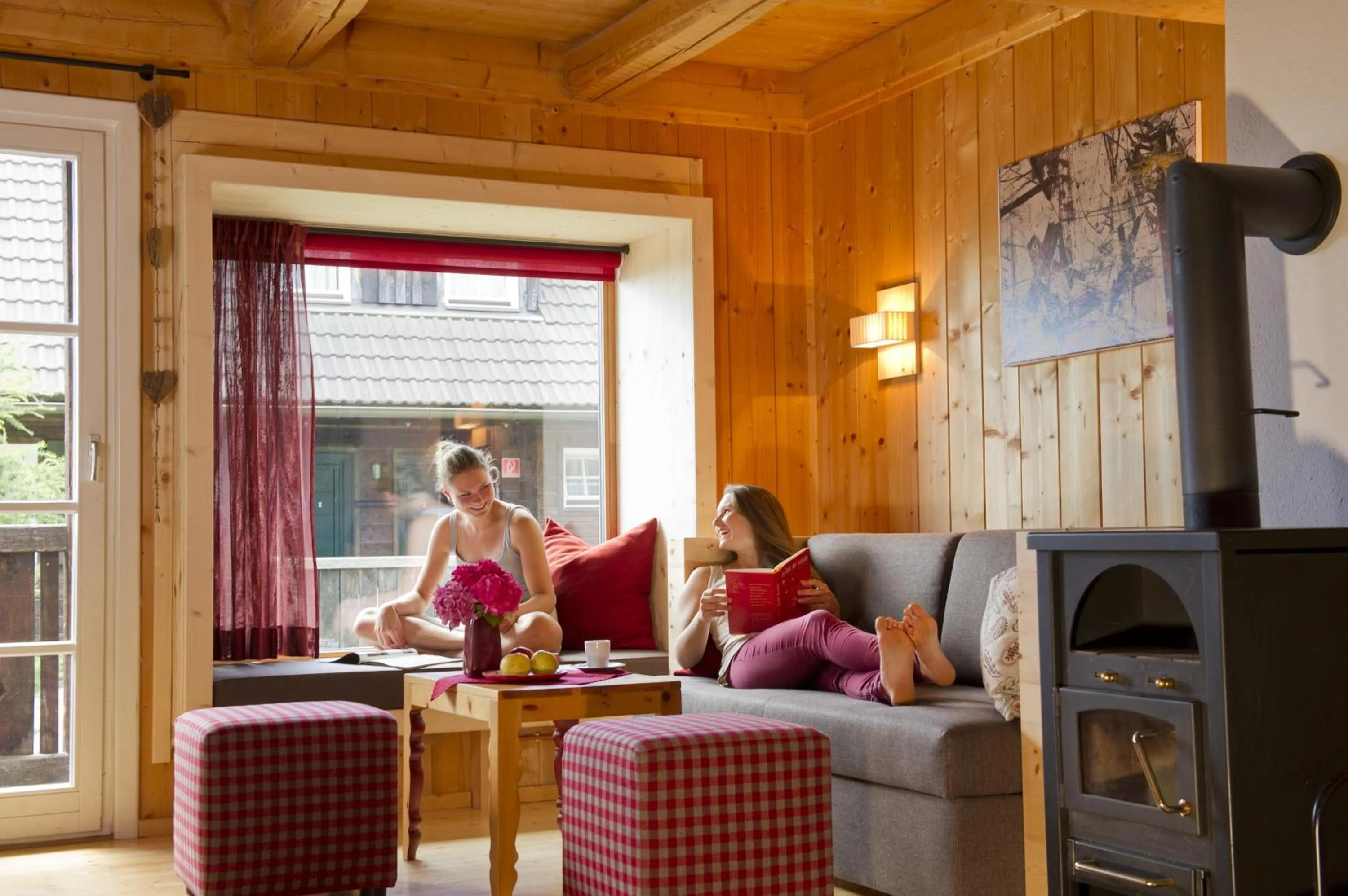 Living room in Mountain Resort Feuerberg