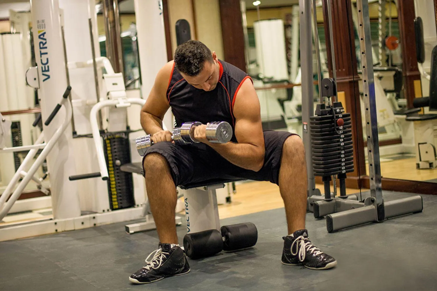 Fitness centre/facilities in Capitol Hotel Jumeirah Dubai