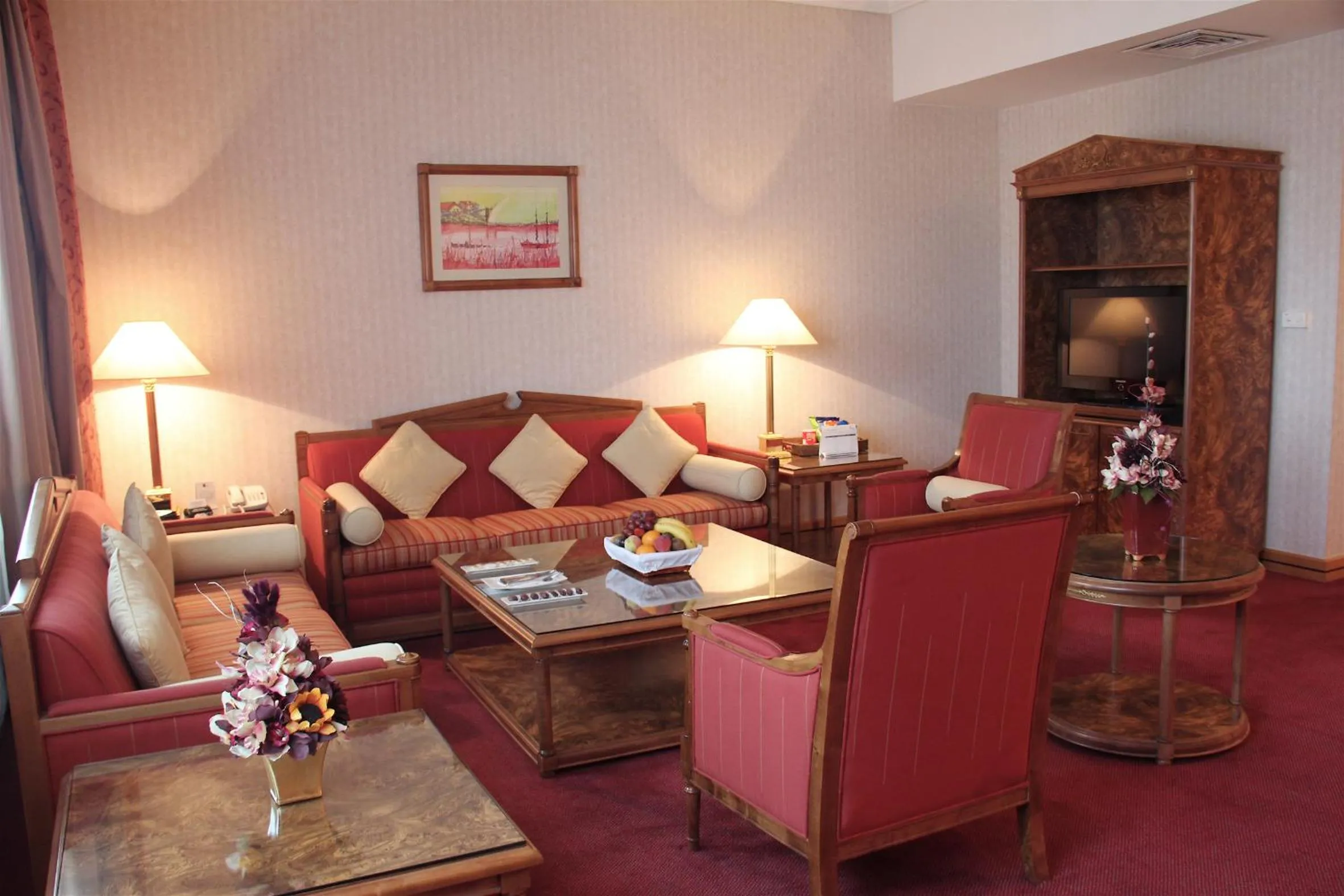 Living room in Capitol Hotel Jumeirah Dubai