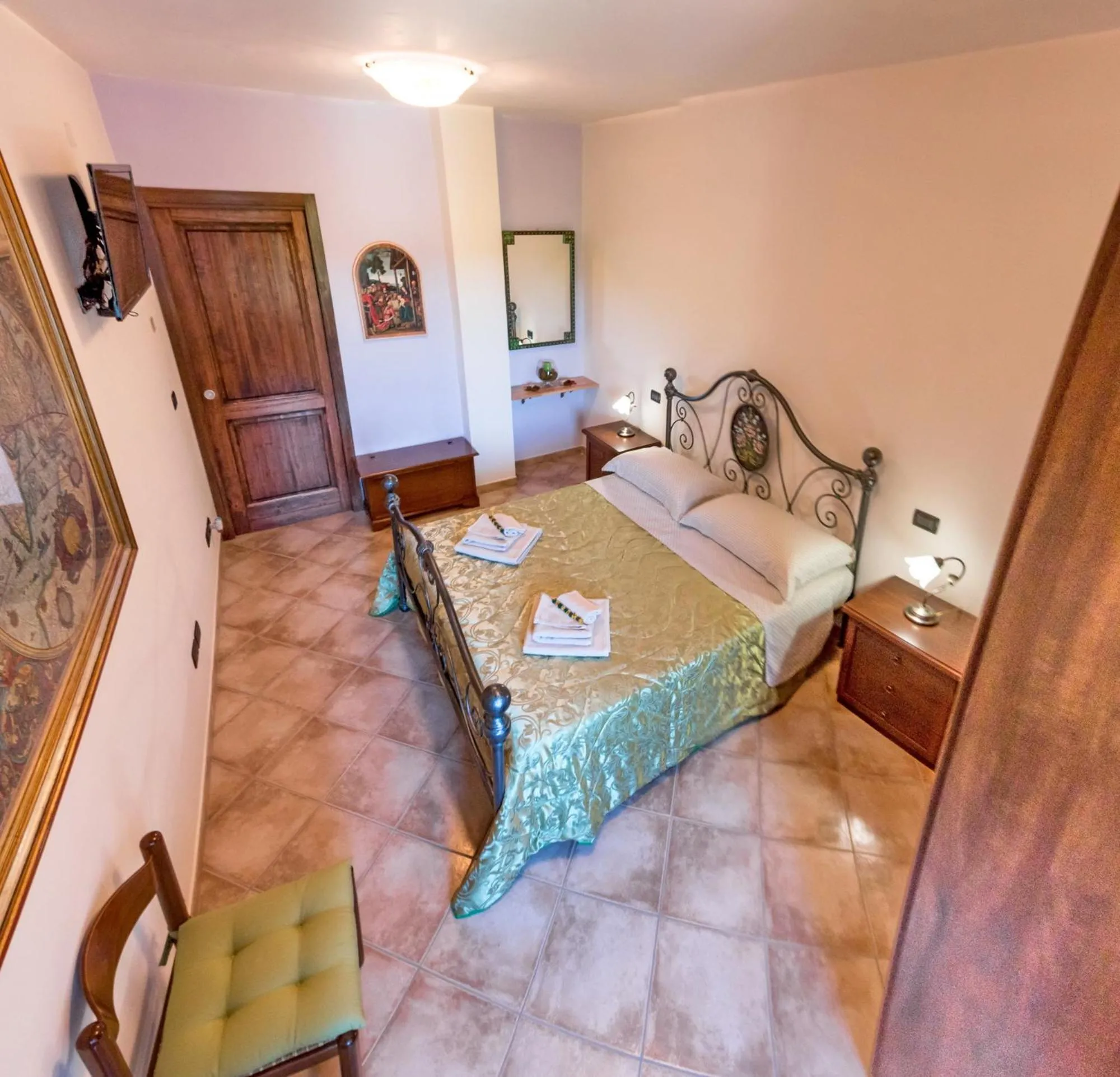 Bedroom, Bed in B&B TorreMatta