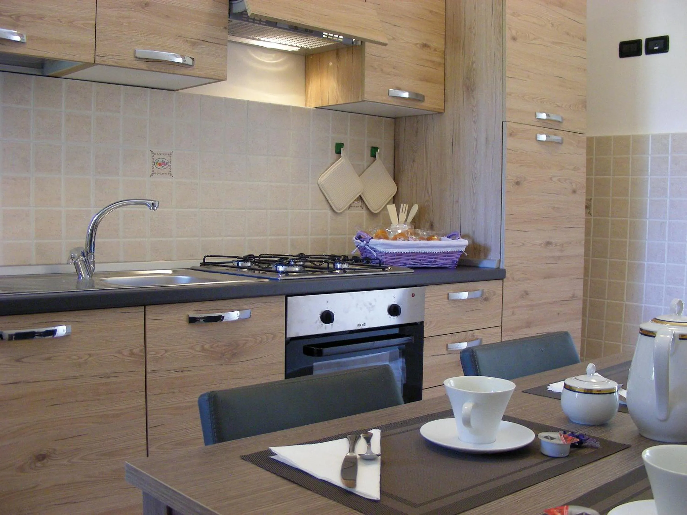 Kitchen or kitchenette in B&B TorreMatta