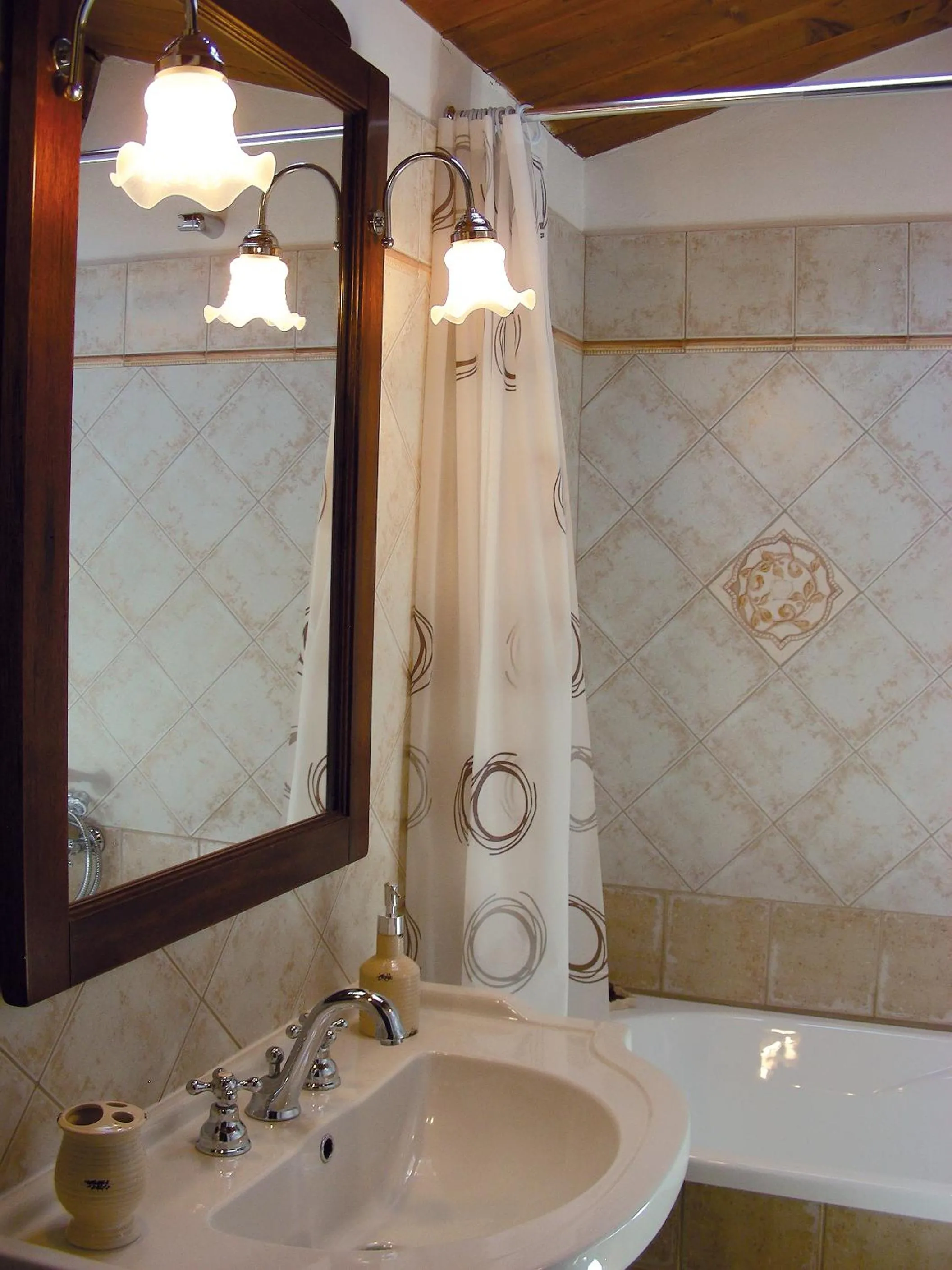 Bathroom in B&B TorreMatta