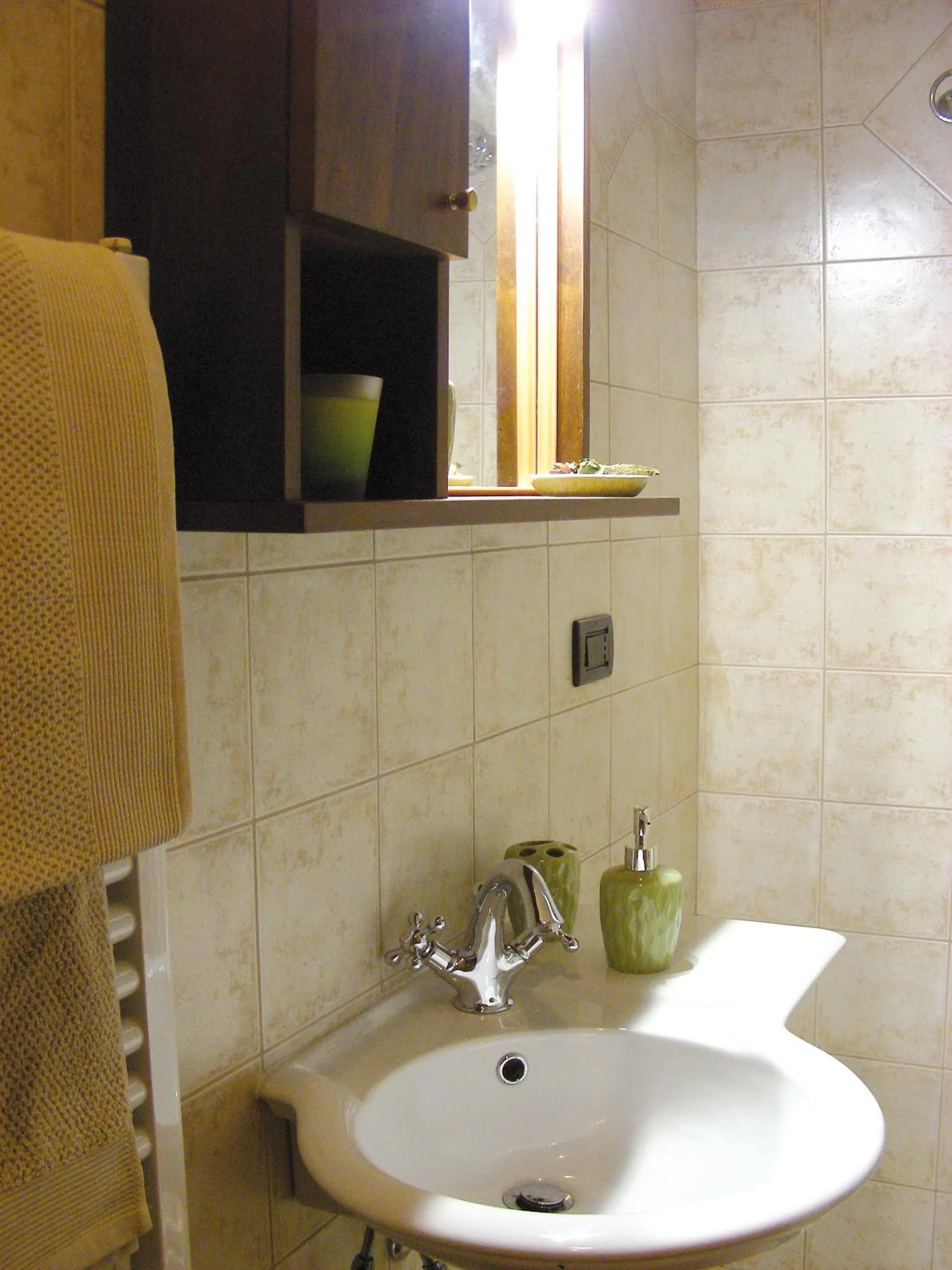 Shower in B&B TorreMatta