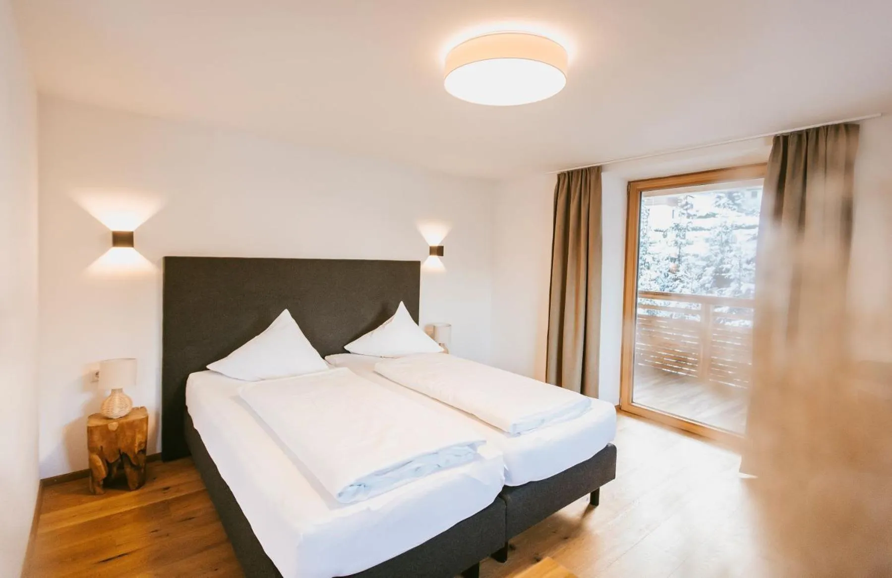 Bed in Hotel Gasthof Hirschentenne