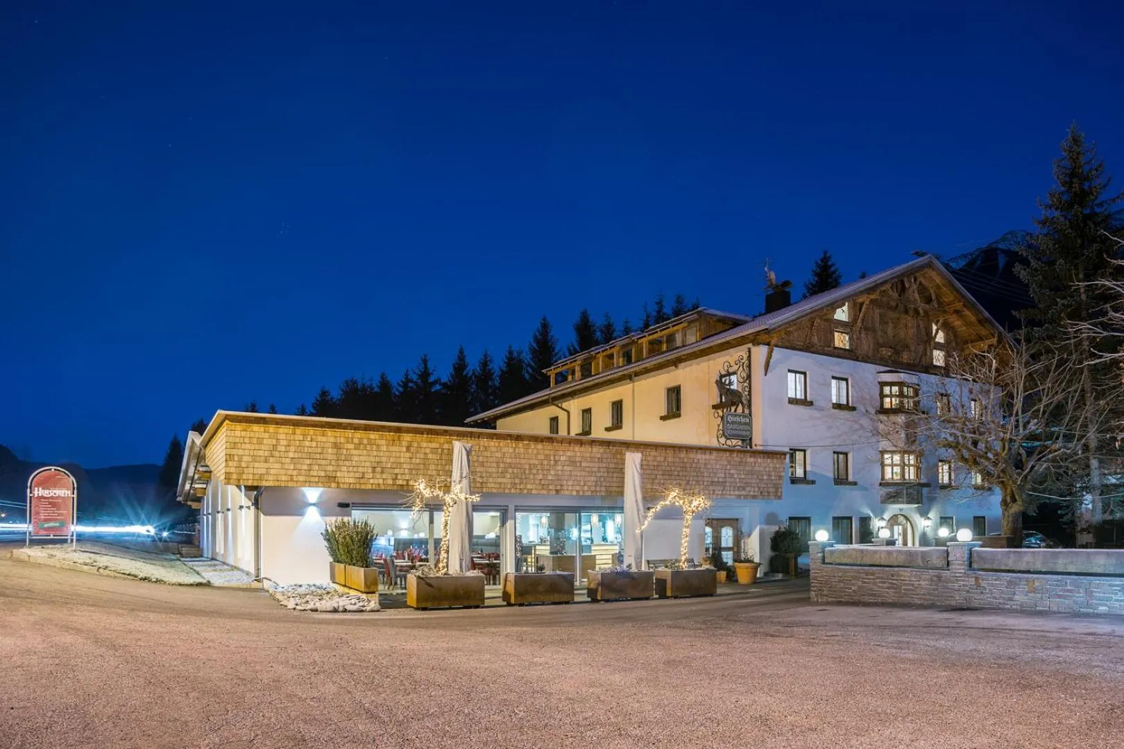 Restaurant/places to eat in Hotel Gasthof Hirschentenne