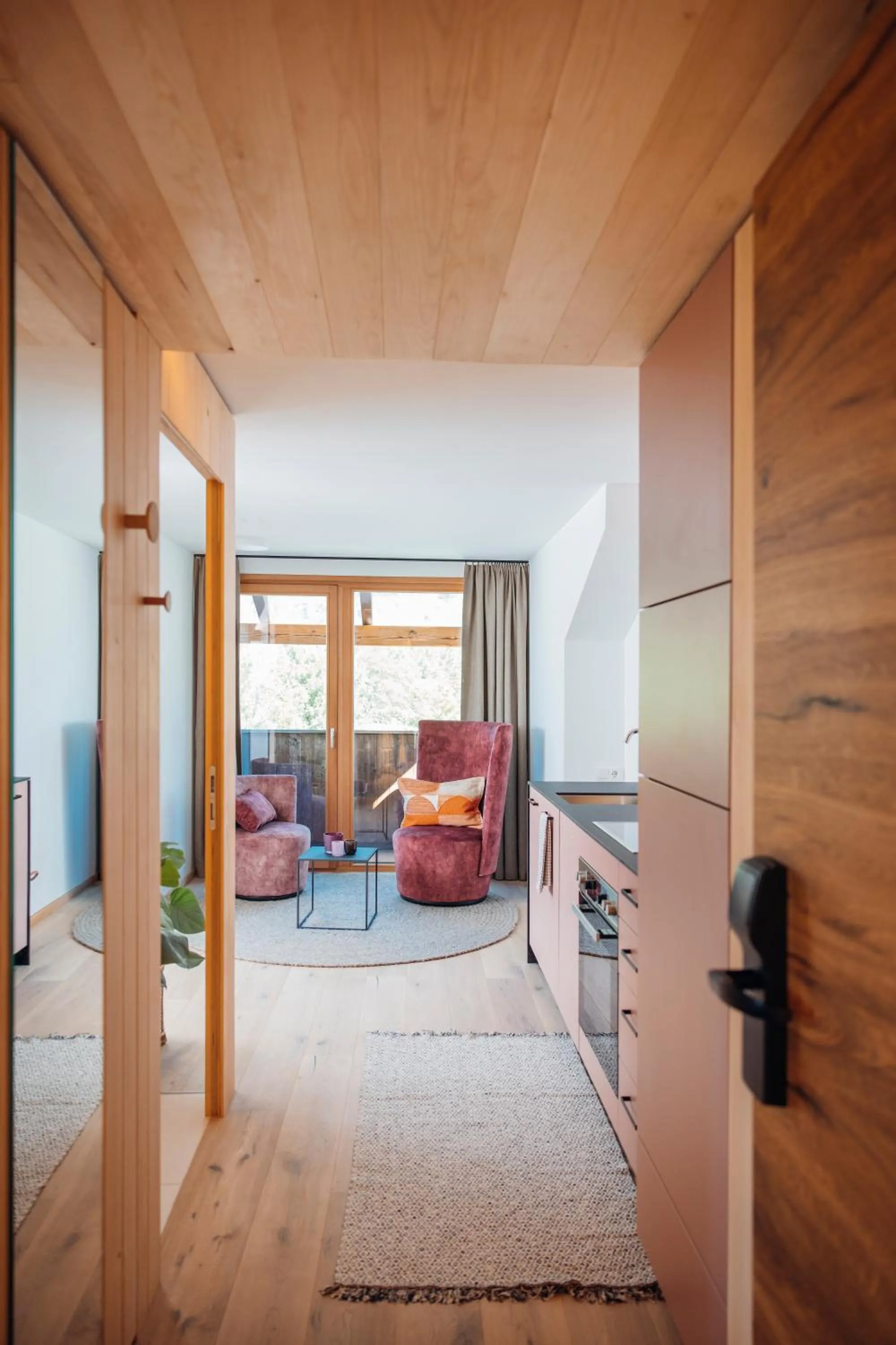 Seating area in Hotel Gasthof Hirschentenne