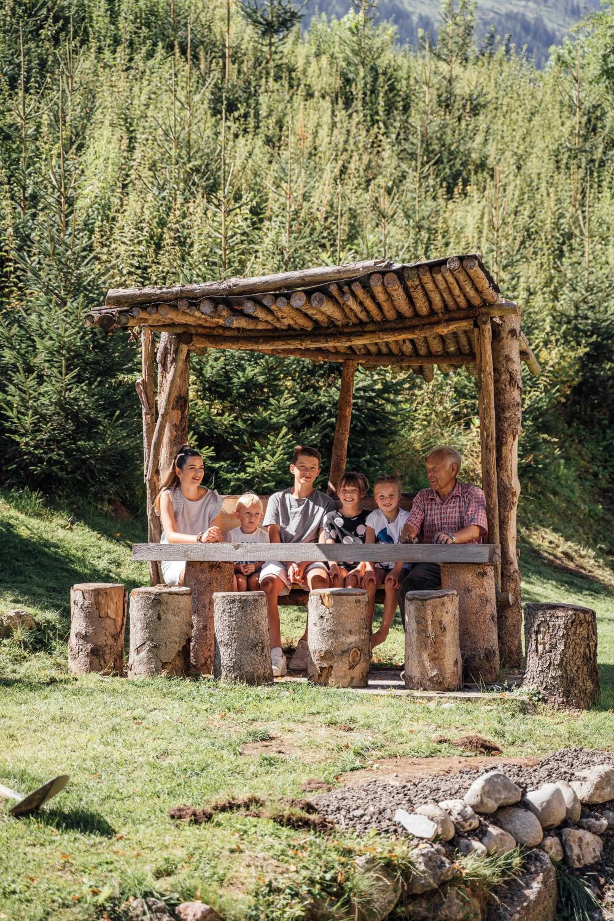 Garden in Hotel Gasthof Hirschentenne
