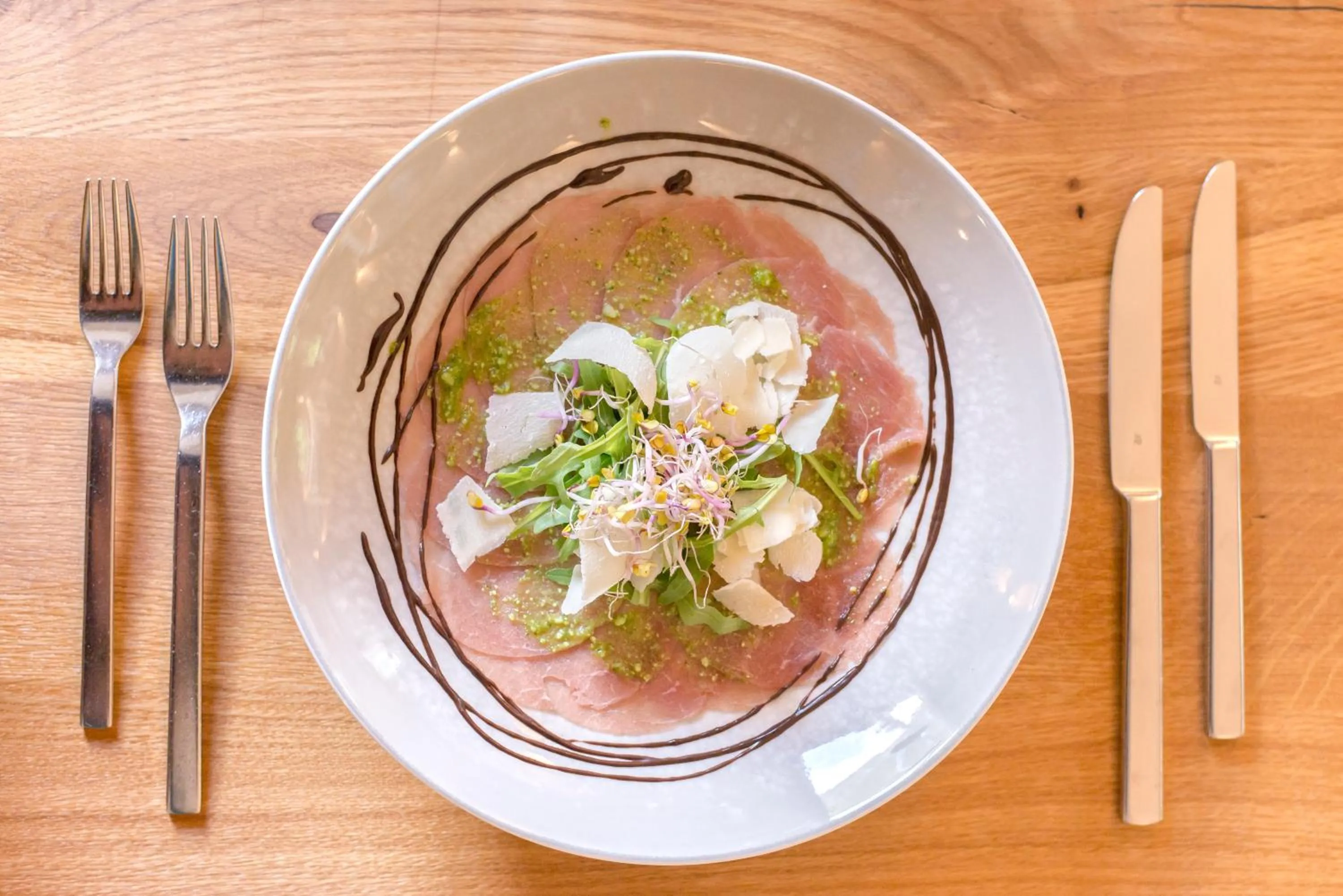 Restaurant/places to eat in Hotel Gasthof Hirschentenne