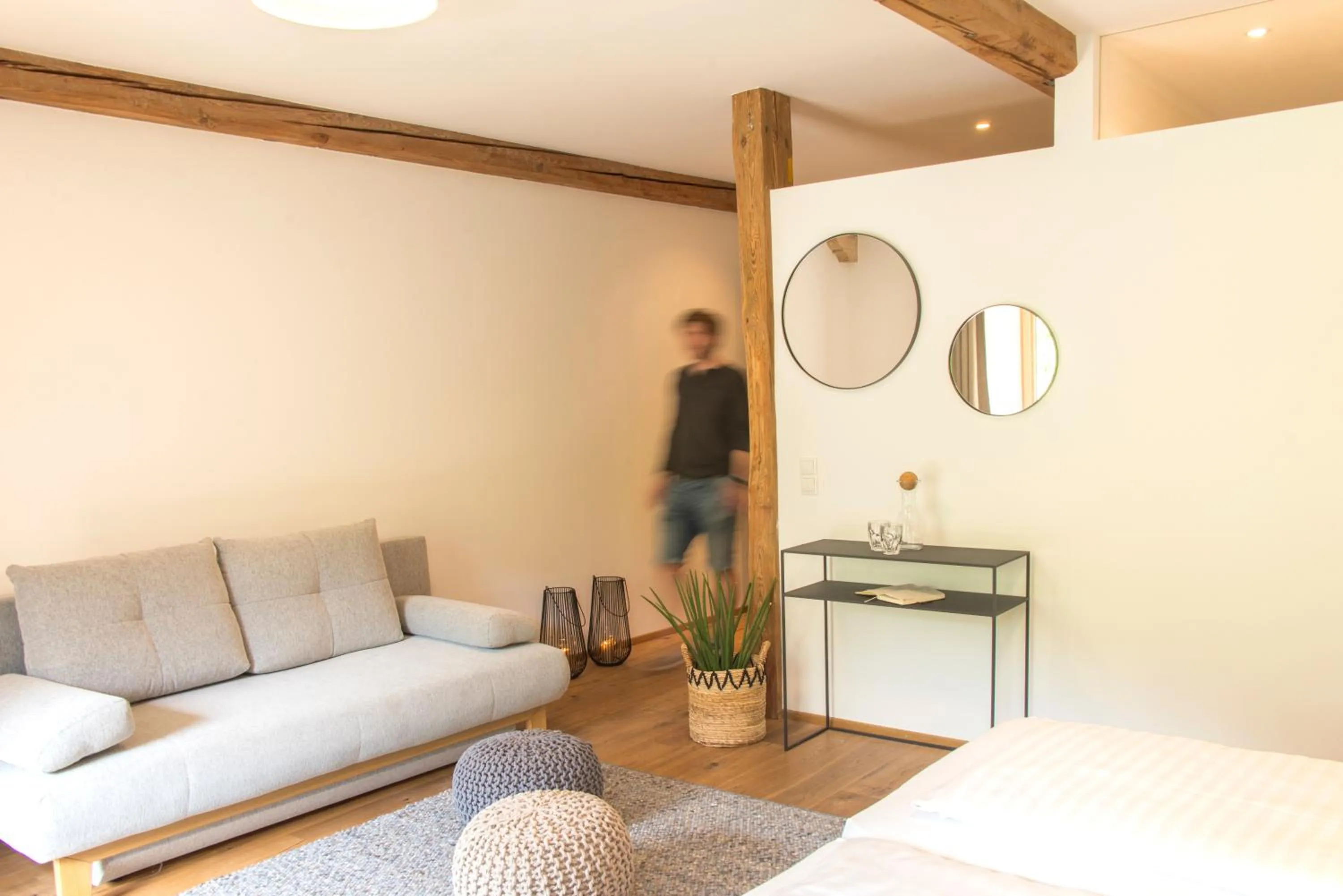 Seating area in Hotel Gasthof Hirschentenne