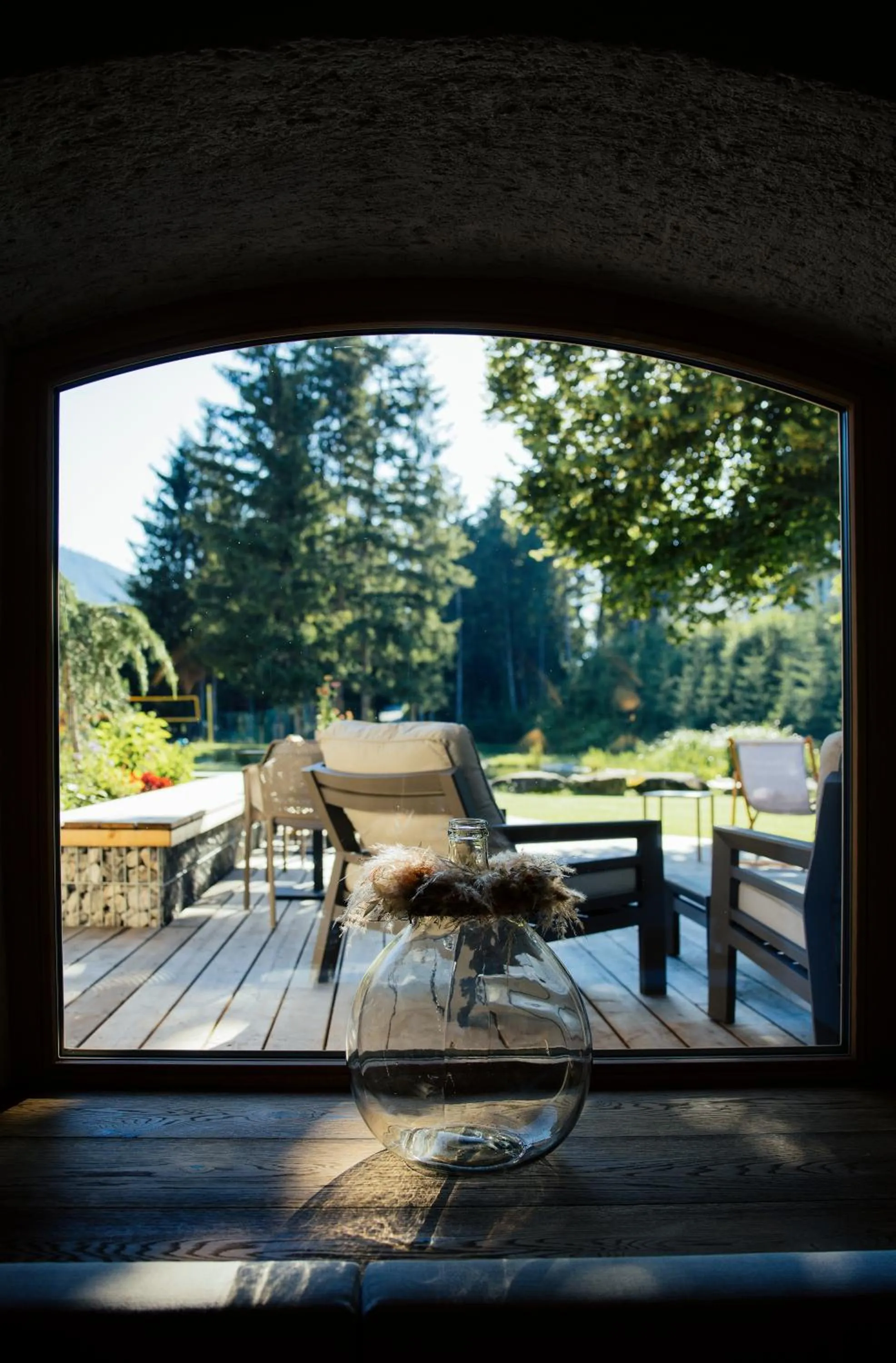 Swimming pool in Hotel Gasthof Hirschentenne