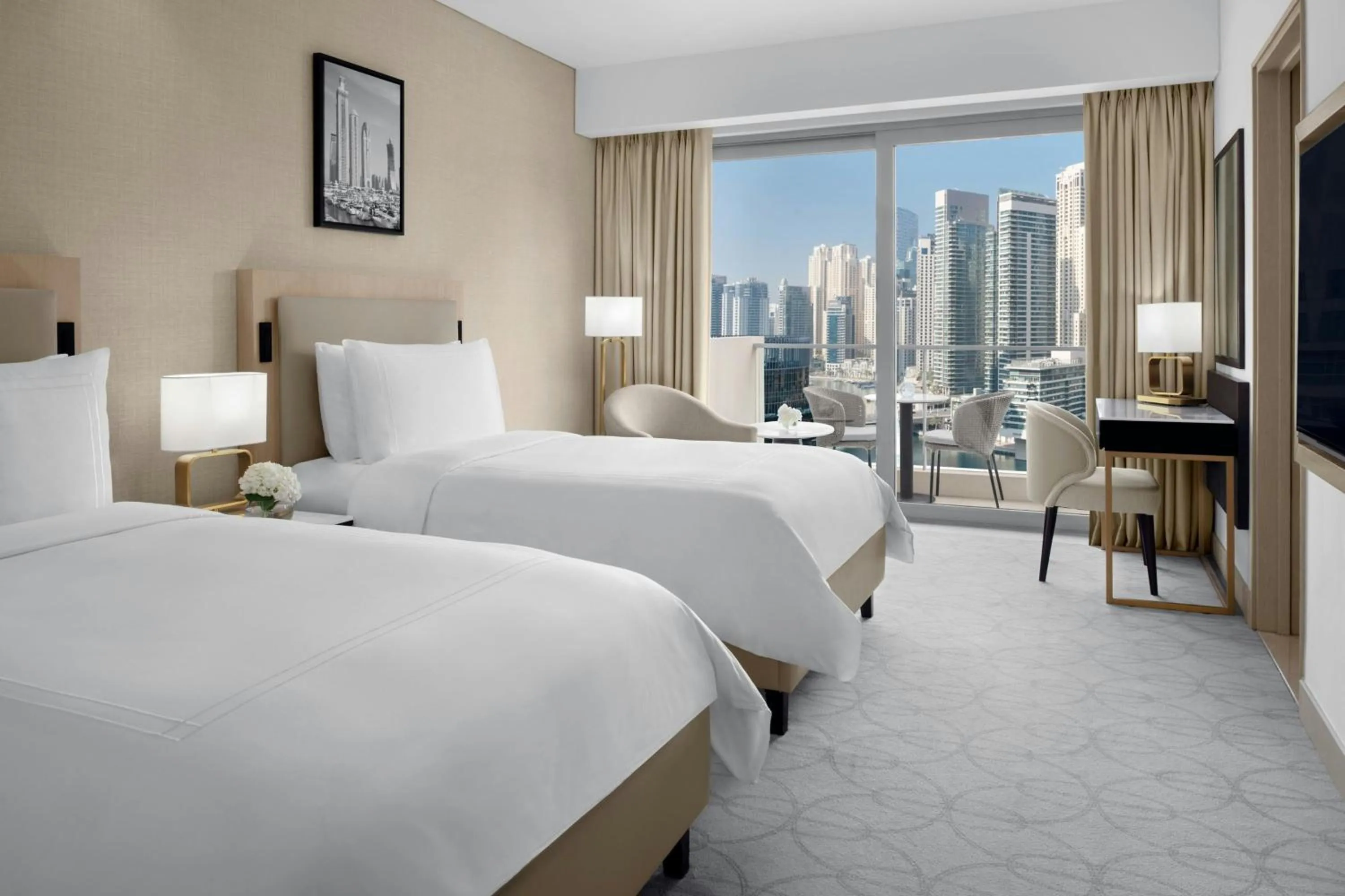 Photo of the whole room, Bed in JW Marriott Hotel Marina