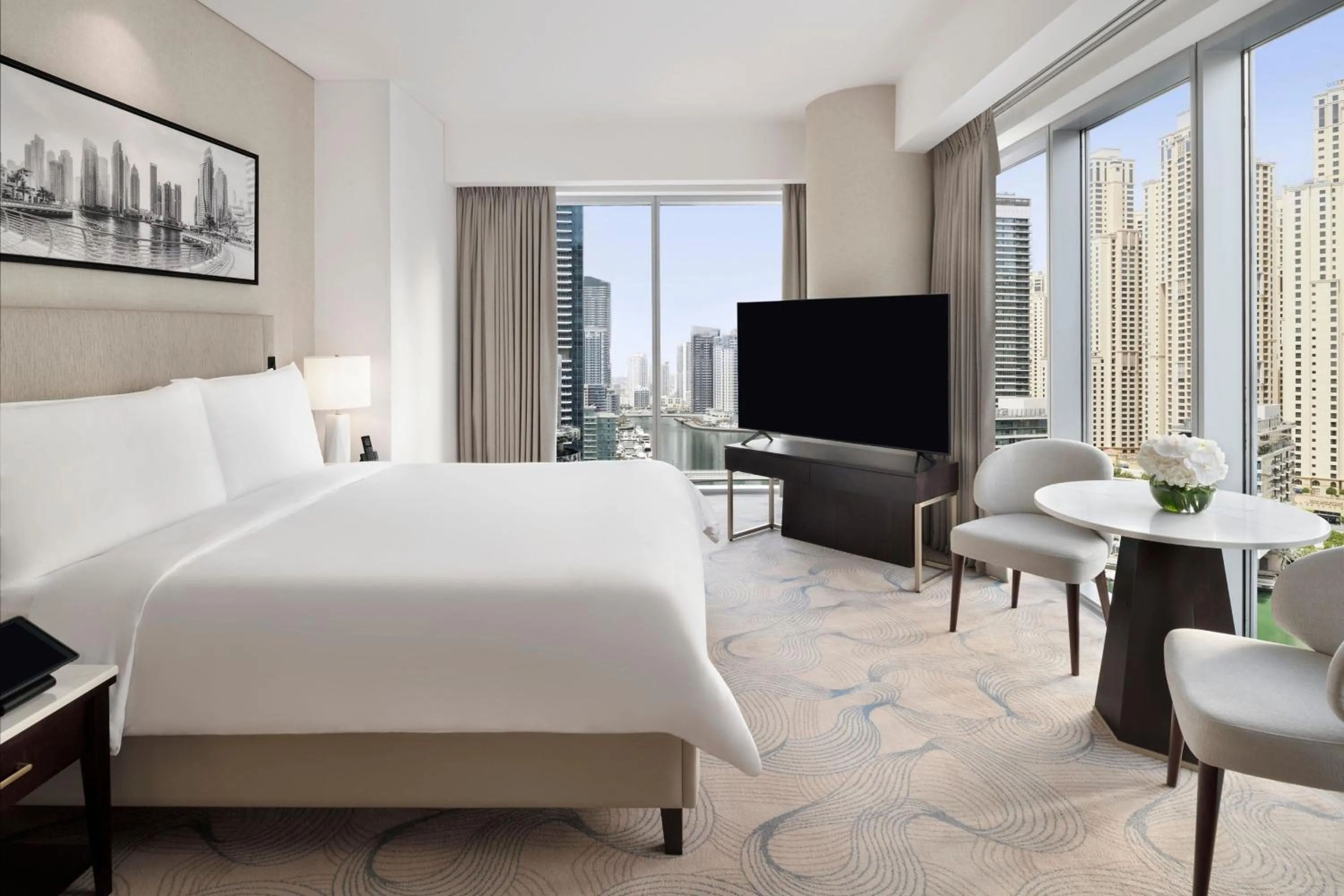 Photo of the whole room, Bed in JW Marriott Hotel Marina