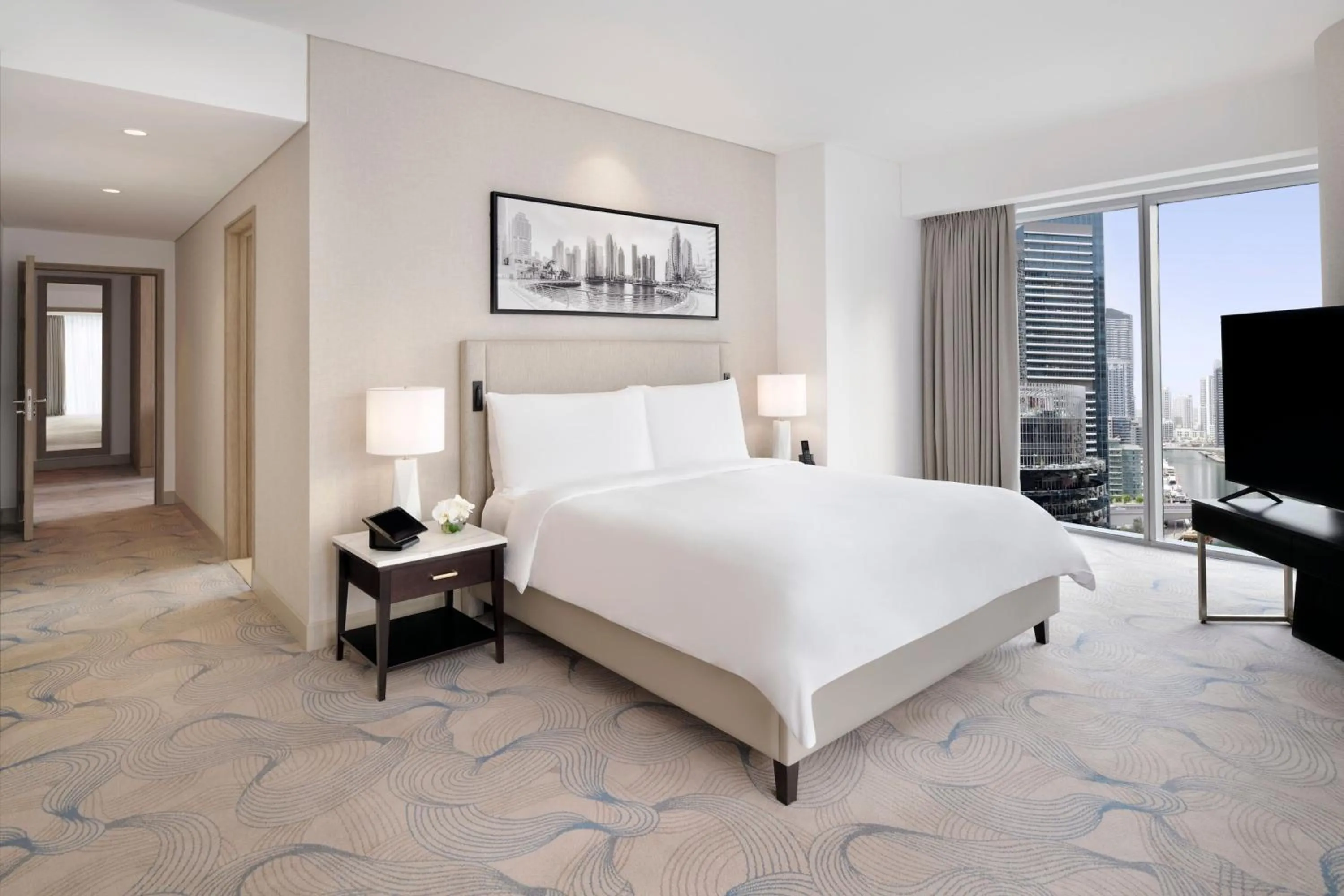 Photo of the whole room, Bed in JW Marriott Hotel Marina