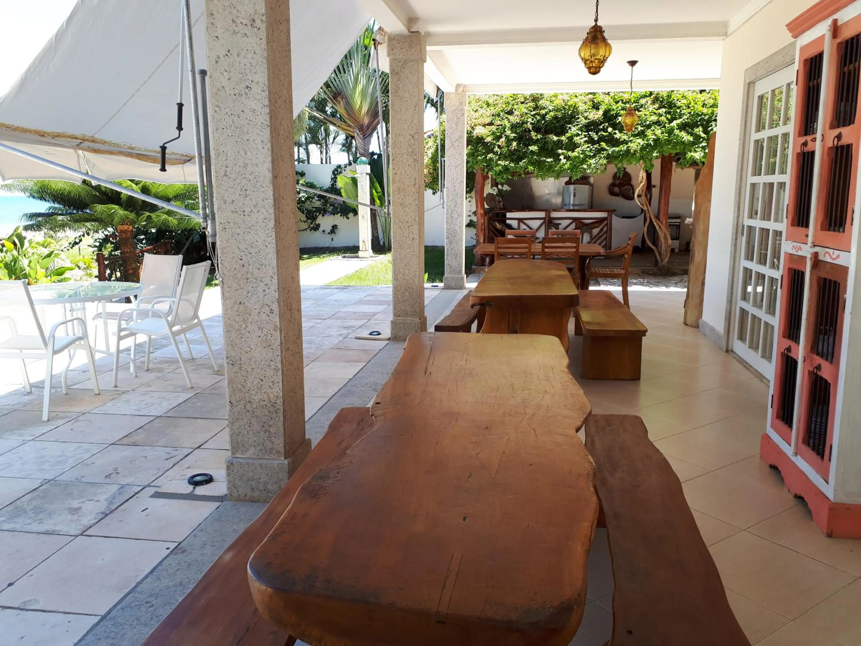 Patio in Pousada Chic N Choc