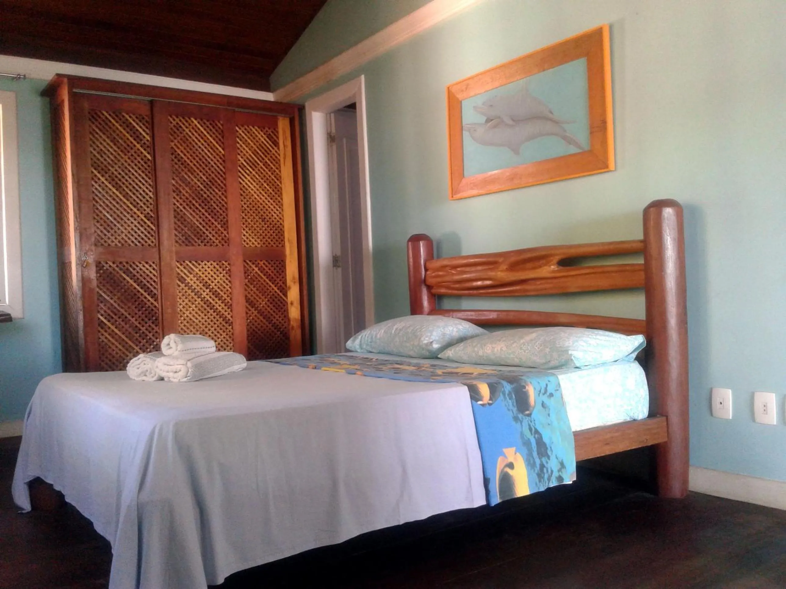 Bed in Pousada Chic N Choc