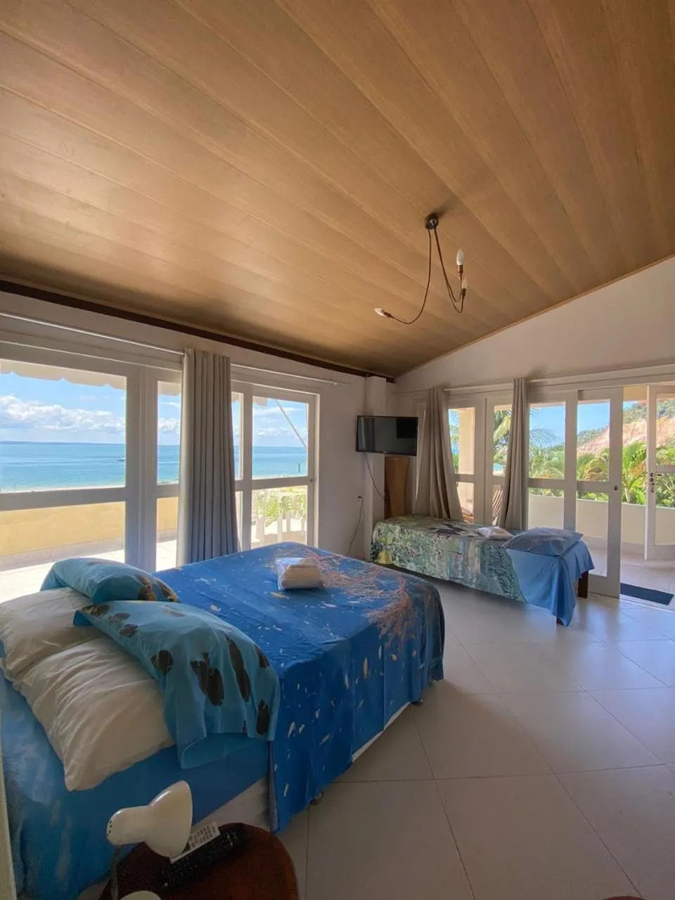 Garden view, Bed in Pousada Chic N Choc
