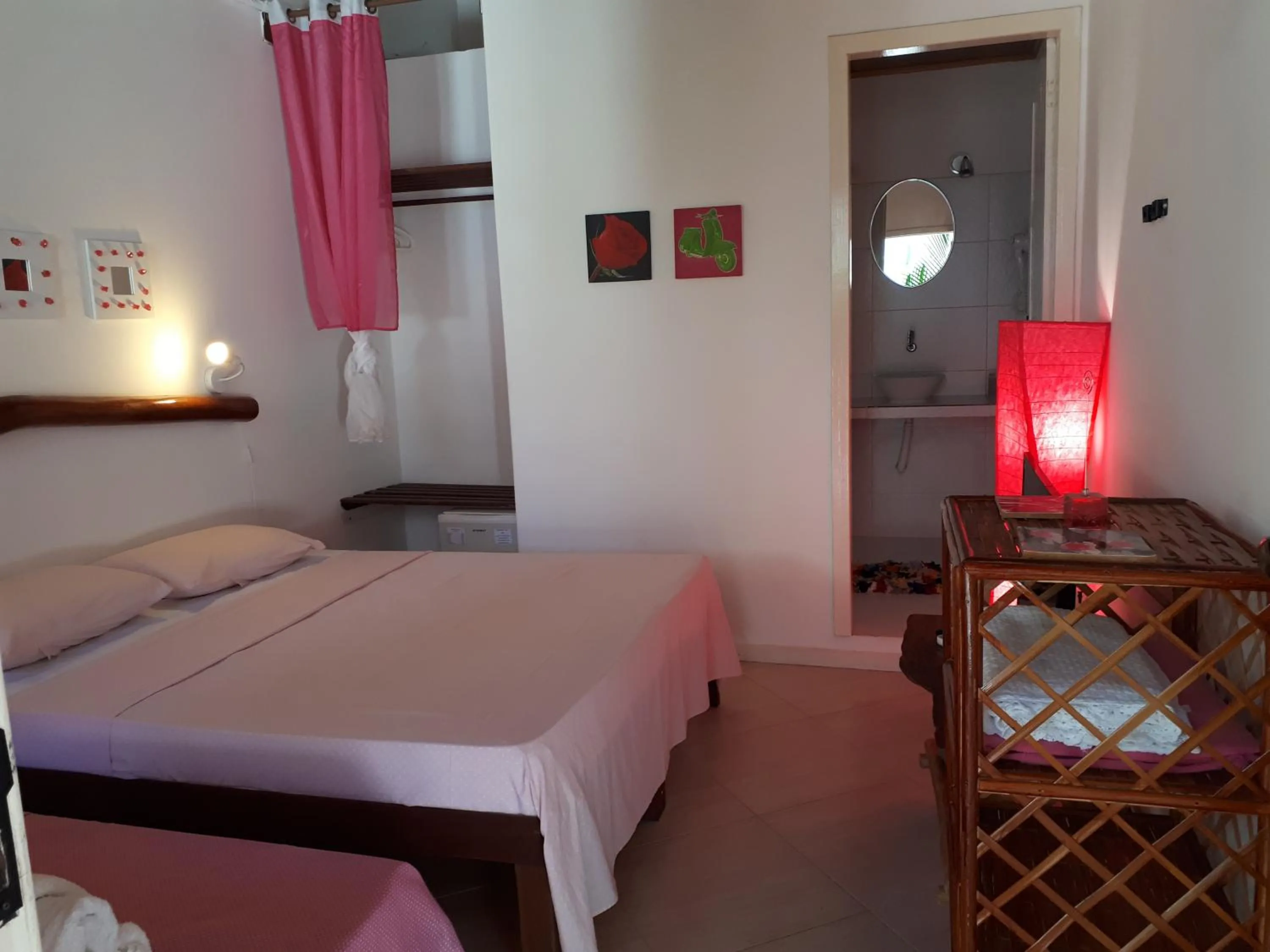Bed in Pousada Chic N Choc