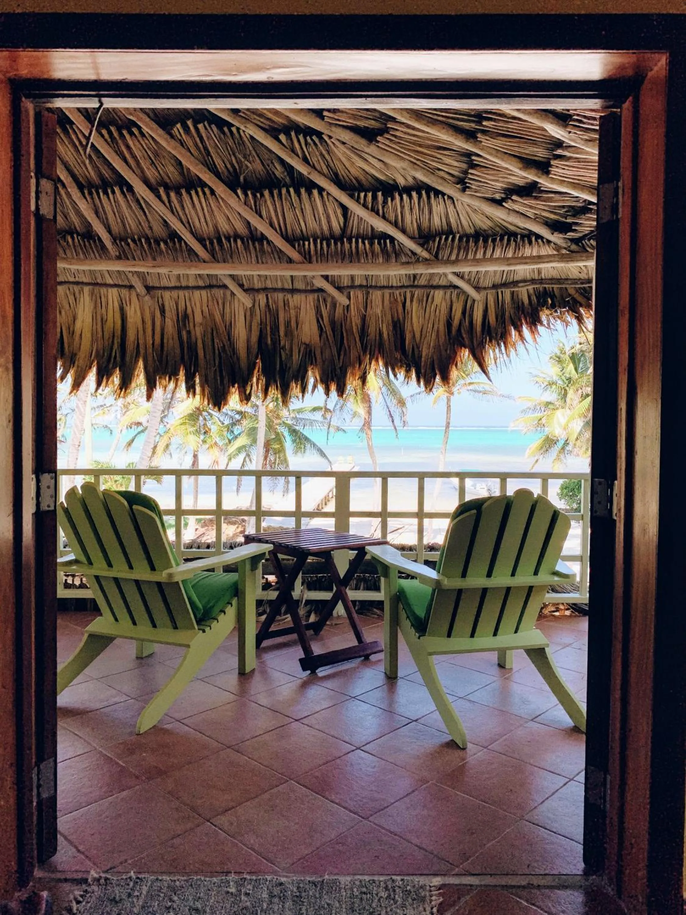 Balcony/Terrace in Caye Casa