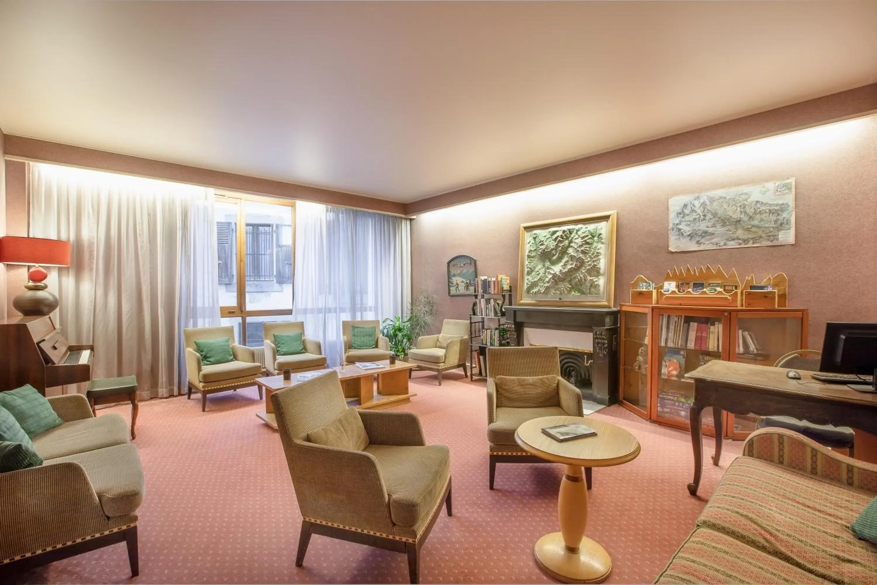 Living room in La Croix Blanche Living room in La Croix Blanche