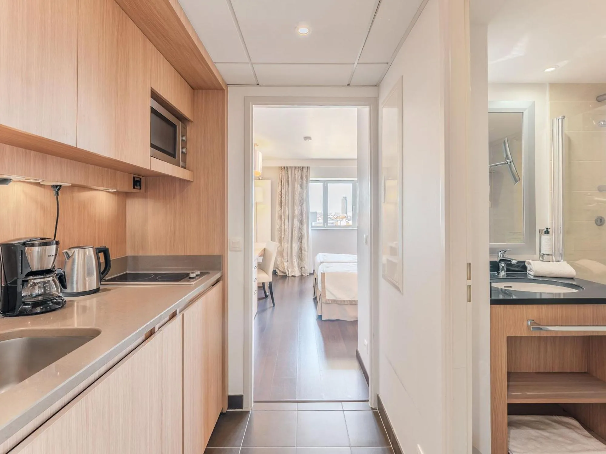 Photo of the whole room in Residhome Nantes Berges De La Loire