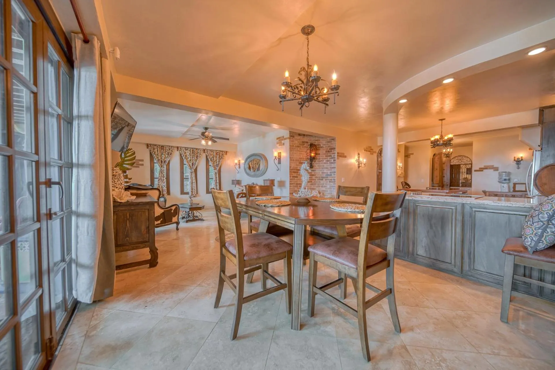 Kitchen or kitchenette in Caribe Tesoro