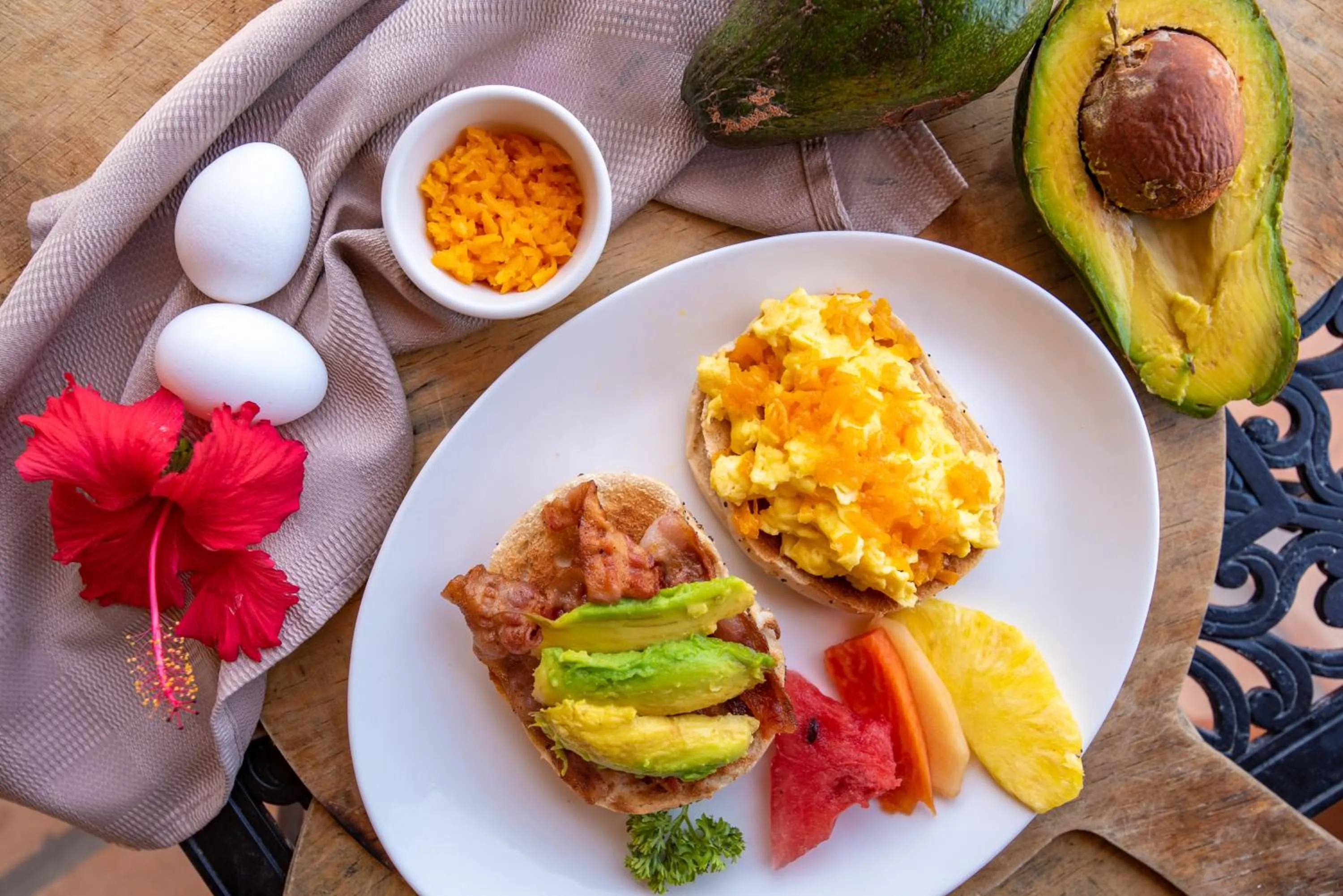 Breakfast in Caribe Tesoro