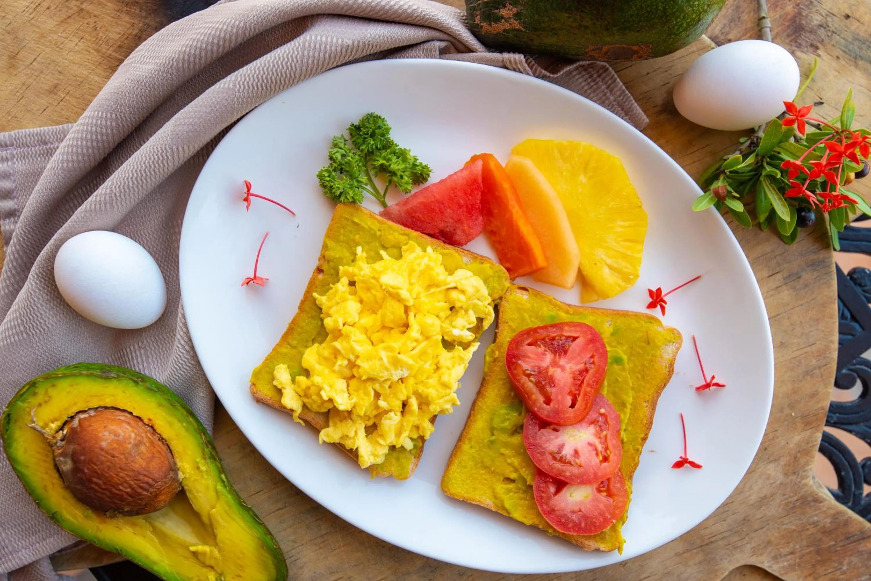 Breakfast in Caribe Tesoro