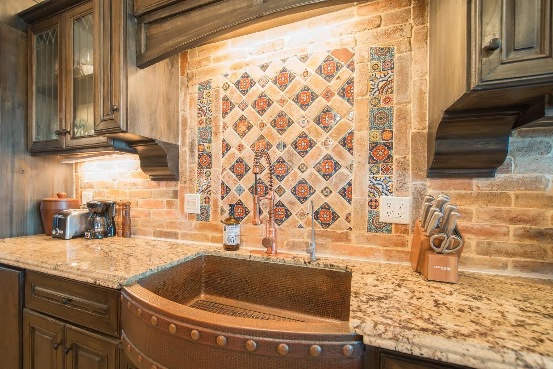 Kitchen or kitchenette in Caribe Tesoro