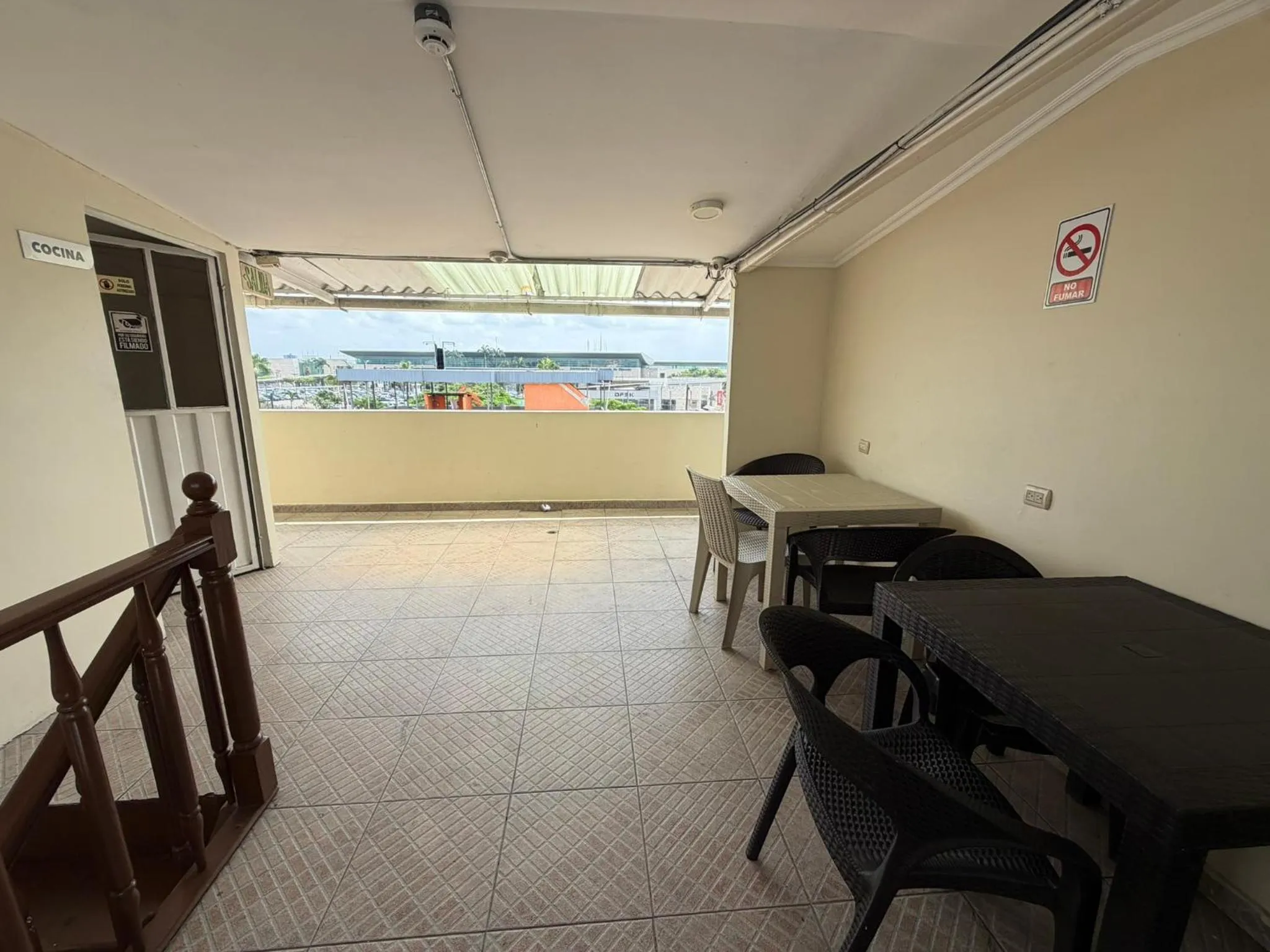 Balcony/Terrace in Hostal Posada Del Sol