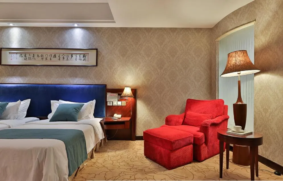 Bed in Shunde Grand View Hotel