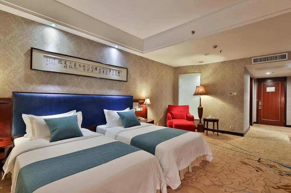 Bed in Shunde Grand View Hotel